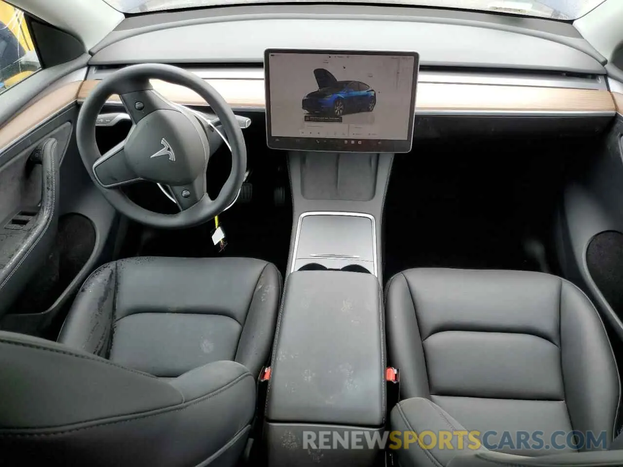 8 fotografías del automóvil dañado 7SAYGDEE6RF060277 TESLA MODEL Y 2024