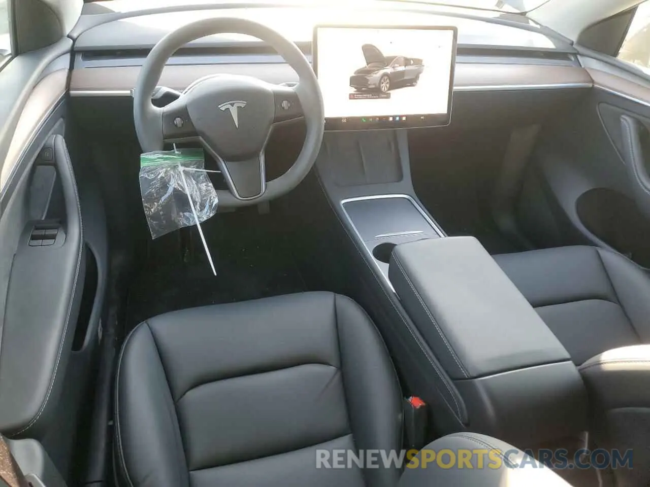 8 fotografías del automóvil dañado 7SAYGDEE6RF060859 TESLA MODEL Y 2024