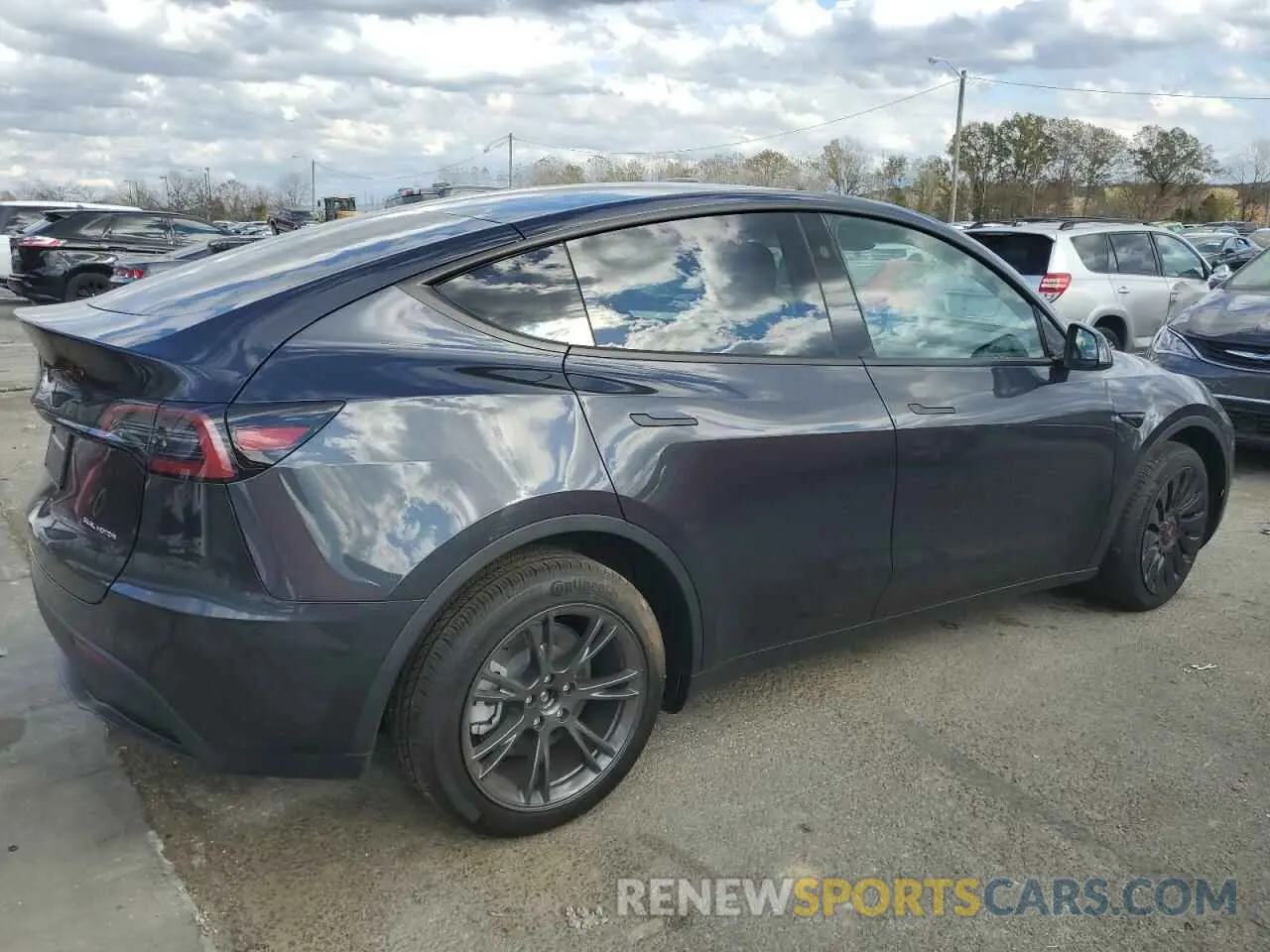3 fotografías del automóvil dañado 7SAYGDEE6RF161464 TESLA MODEL Y 2024