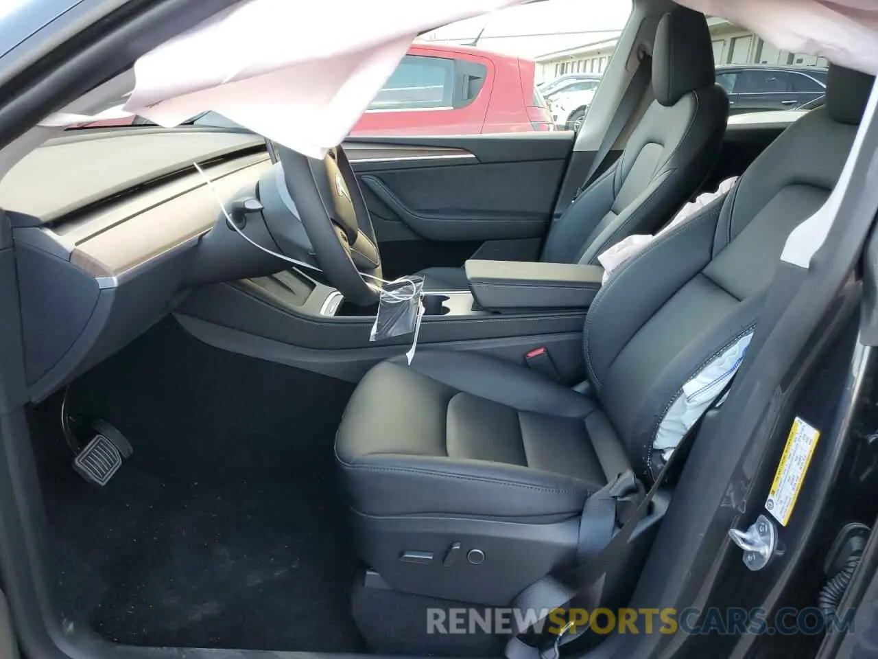 7 fotografías del automóvil dañado 7SAYGDEE6RF161464 TESLA MODEL Y 2024