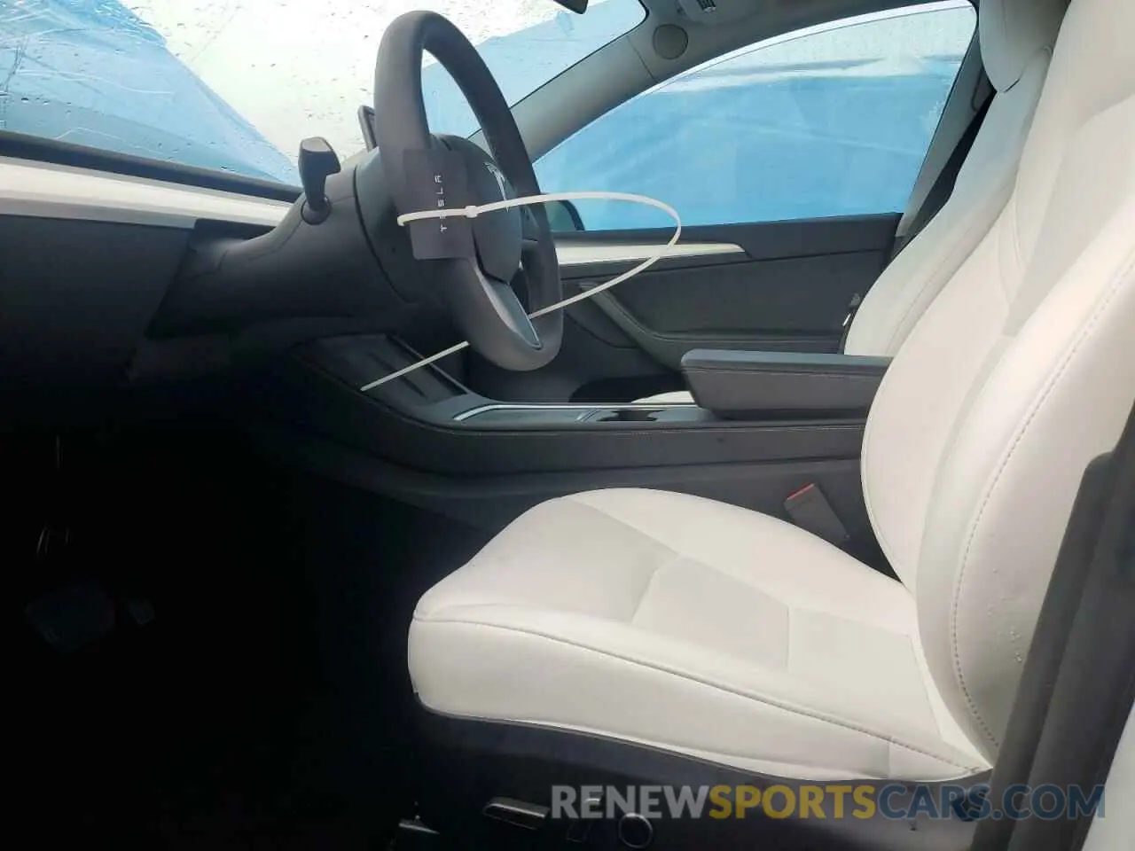 7 fotografías del automóvil dañado 7SAYGDEE6RF162372 TESLA MODEL Y 2024