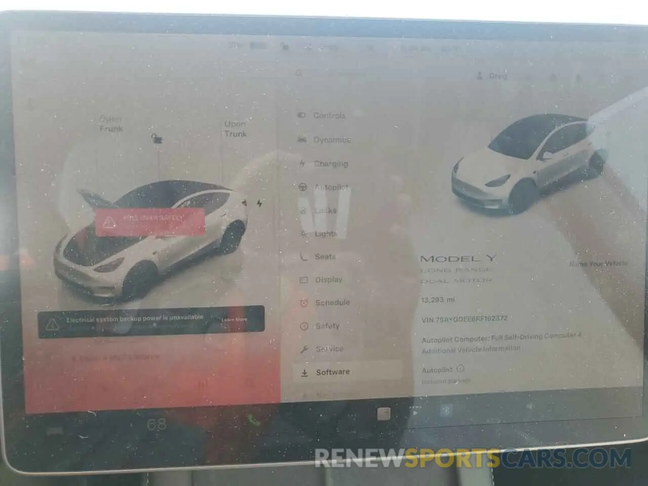9 fotografías del automóvil dañado 7SAYGDEE6RF162372 TESLA MODEL Y 2024