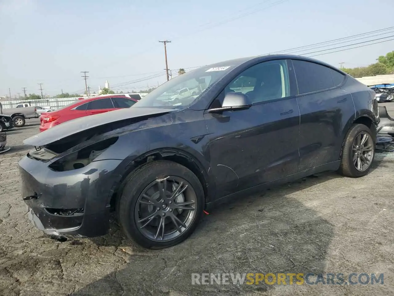1 fotografías del automóvil dañado 7SAYGDEE6RF178829 TESLA MODEL Y 2024