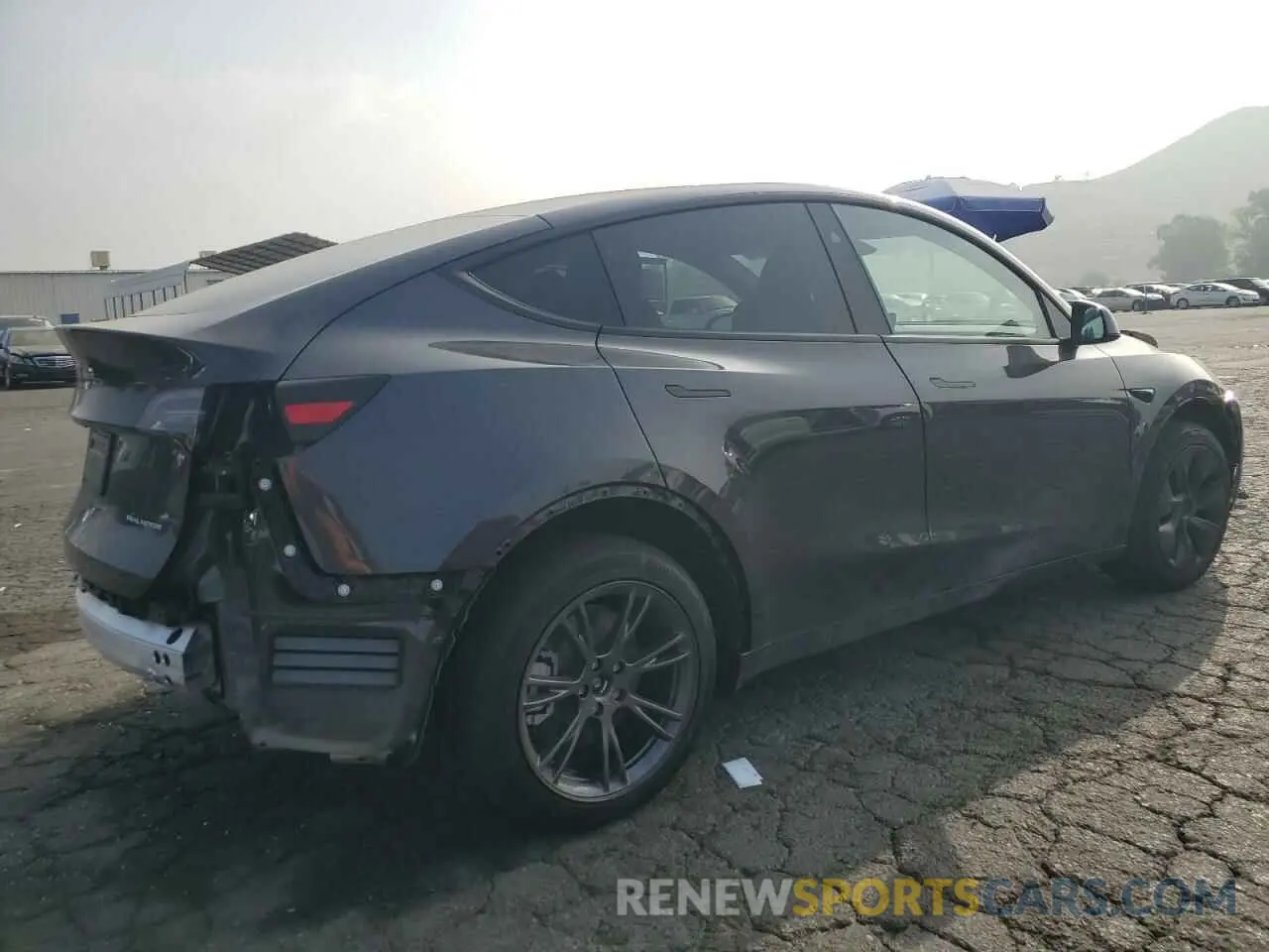 3 fotografías del automóvil dañado 7SAYGDEE6RF178829 TESLA MODEL Y 2024