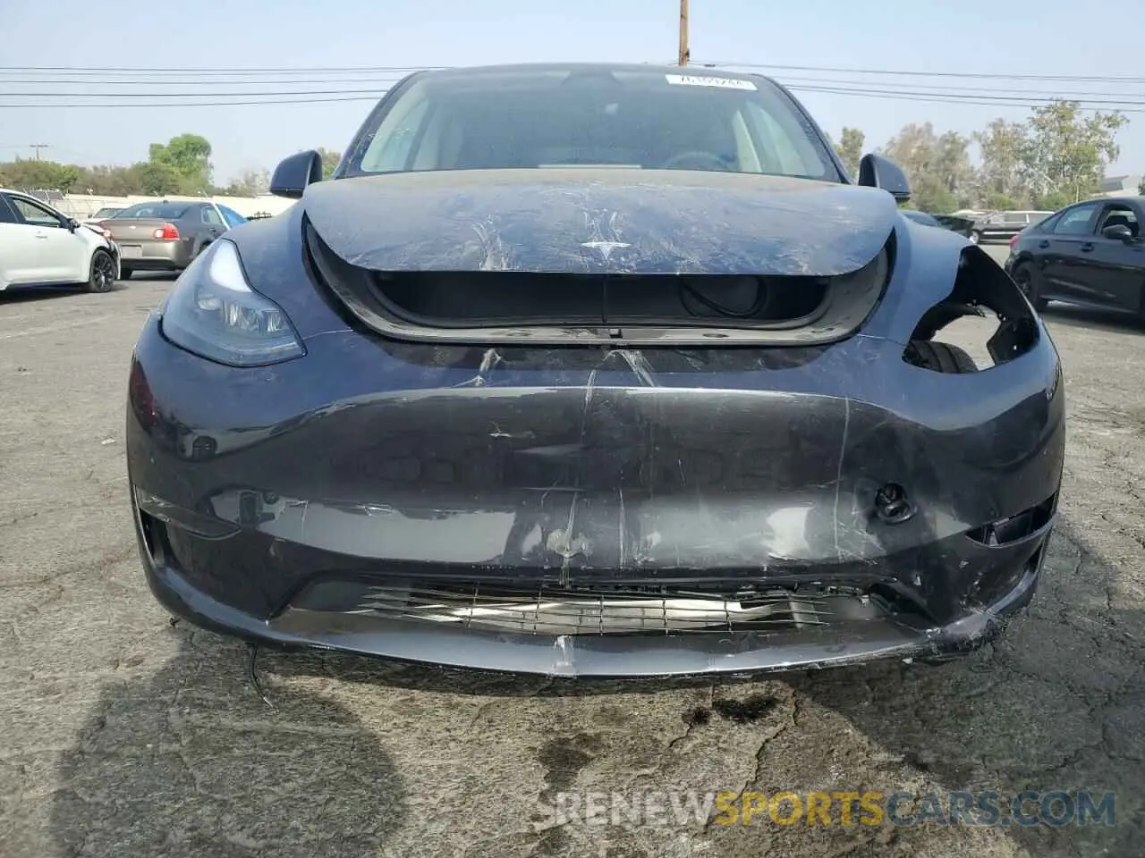 5 fotografías del automóvil dañado 7SAYGDEE6RF178829 TESLA MODEL Y 2024