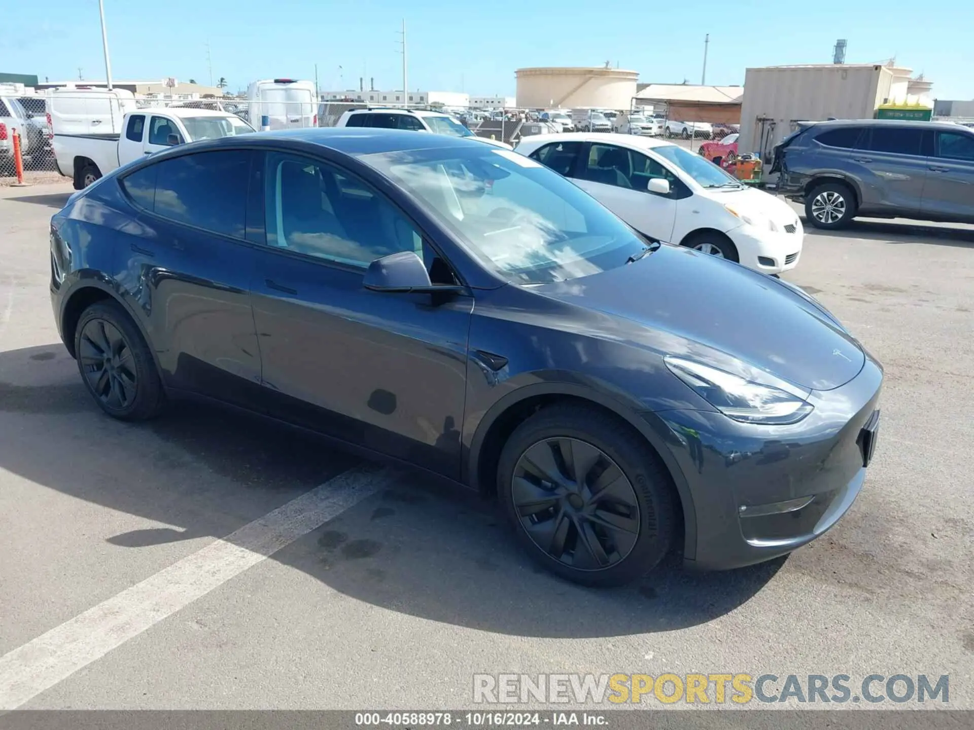1 fotografías del automóvil dañado 7SAYGDEE6RF183836 TESLA MODEL Y 2024