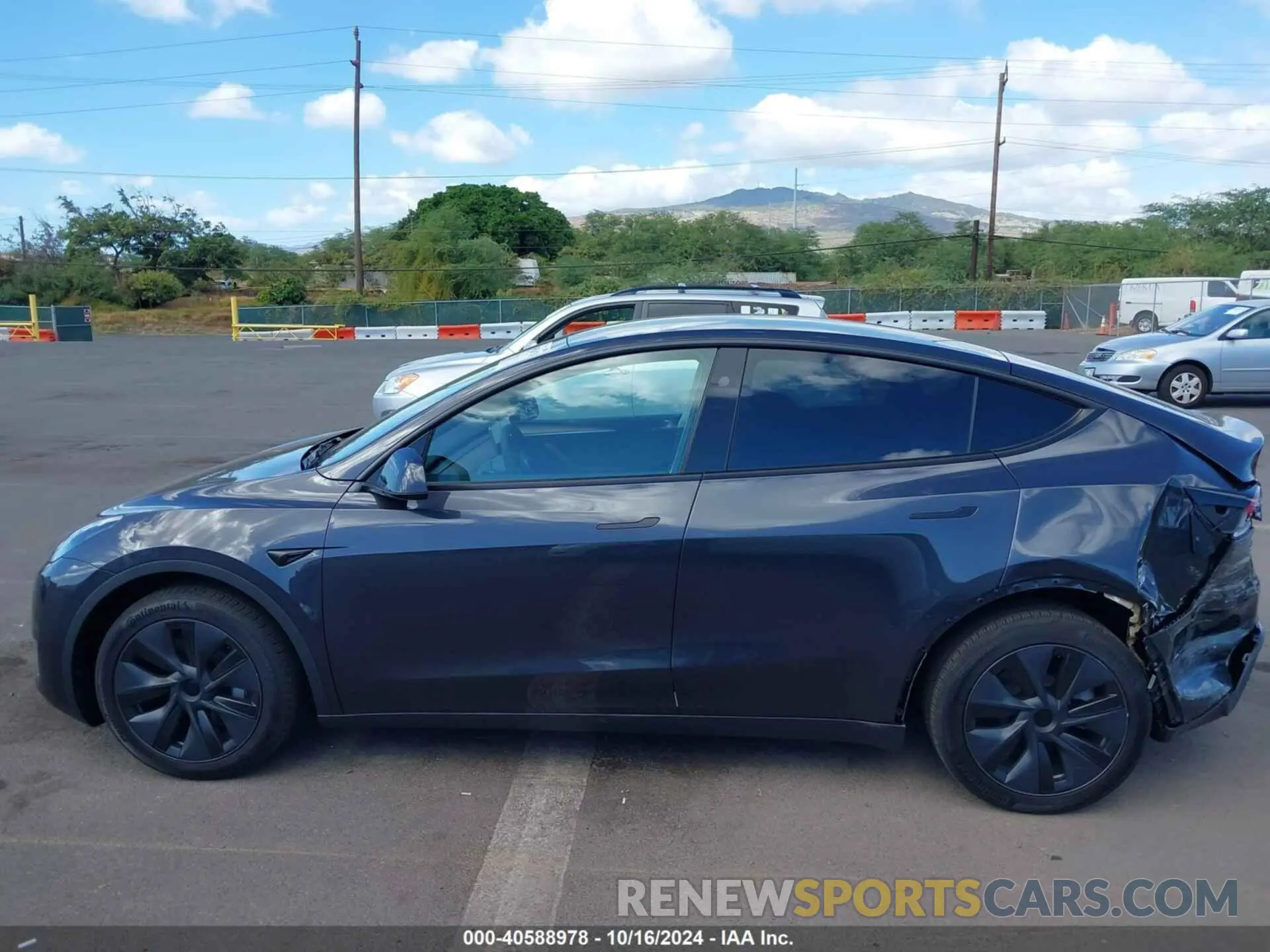 15 fotografías del automóvil dañado 7SAYGDEE6RF183836 TESLA MODEL Y 2024