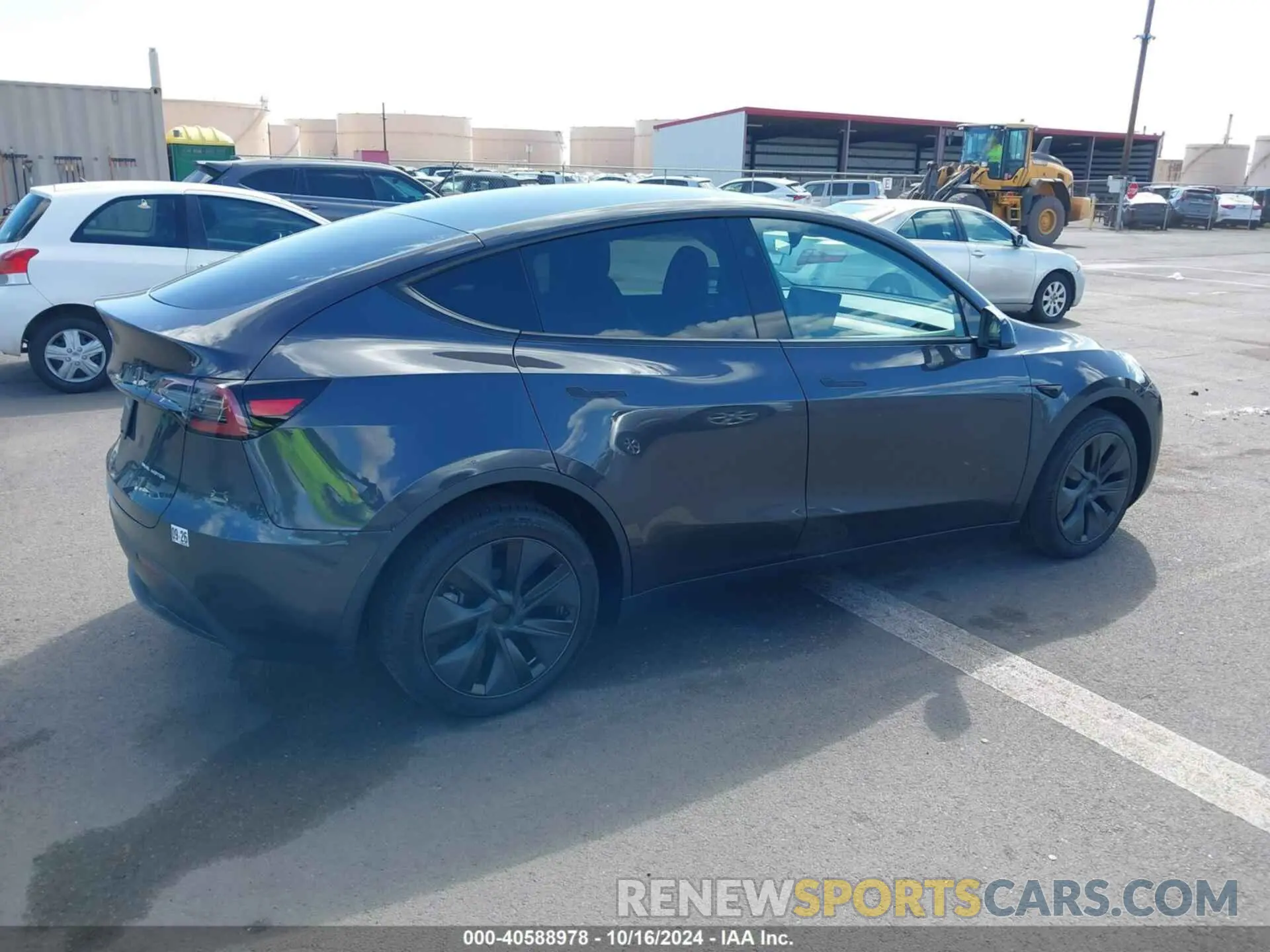 4 fotografías del automóvil dañado 7SAYGDEE6RF183836 TESLA MODEL Y 2024