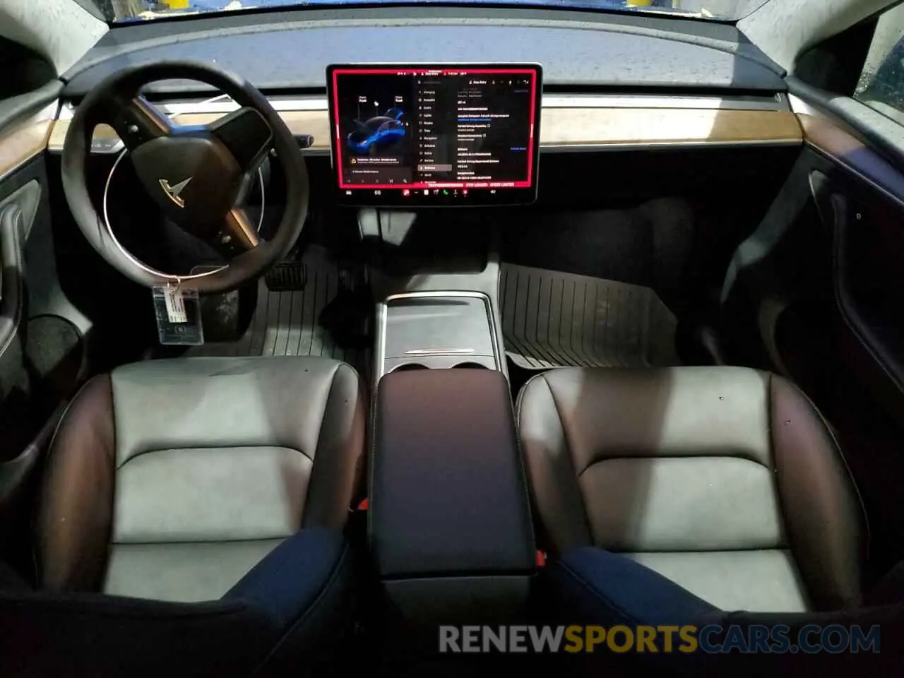 8 fotografías del automóvil dañado 7SAYGDEE6RF203020 TESLA MODEL Y 2024