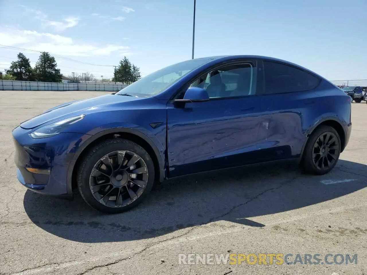 1 fotografías del automóvil dañado 7SAYGDEE6RF988459 TESLA MODEL Y 2024