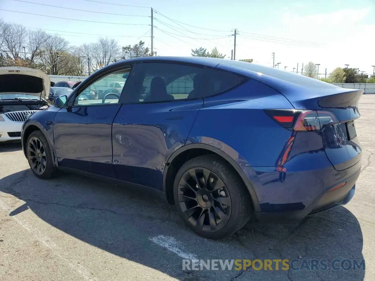 2 fotografías del automóvil dañado 7SAYGDEE6RF988459 TESLA MODEL Y 2024