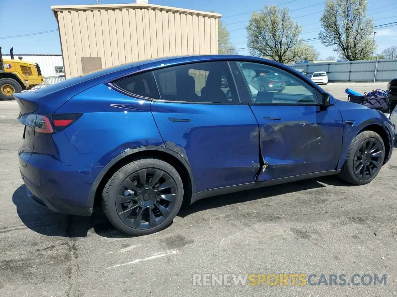 3 fotografías del automóvil dañado 7SAYGDEE6RF988459 TESLA MODEL Y 2024