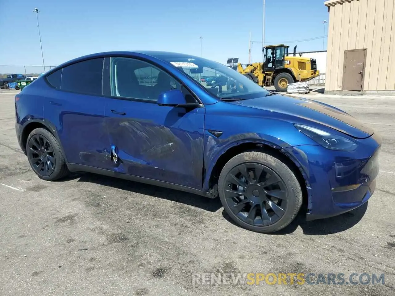 4 fotografías del automóvil dañado 7SAYGDEE6RF988459 TESLA MODEL Y 2024