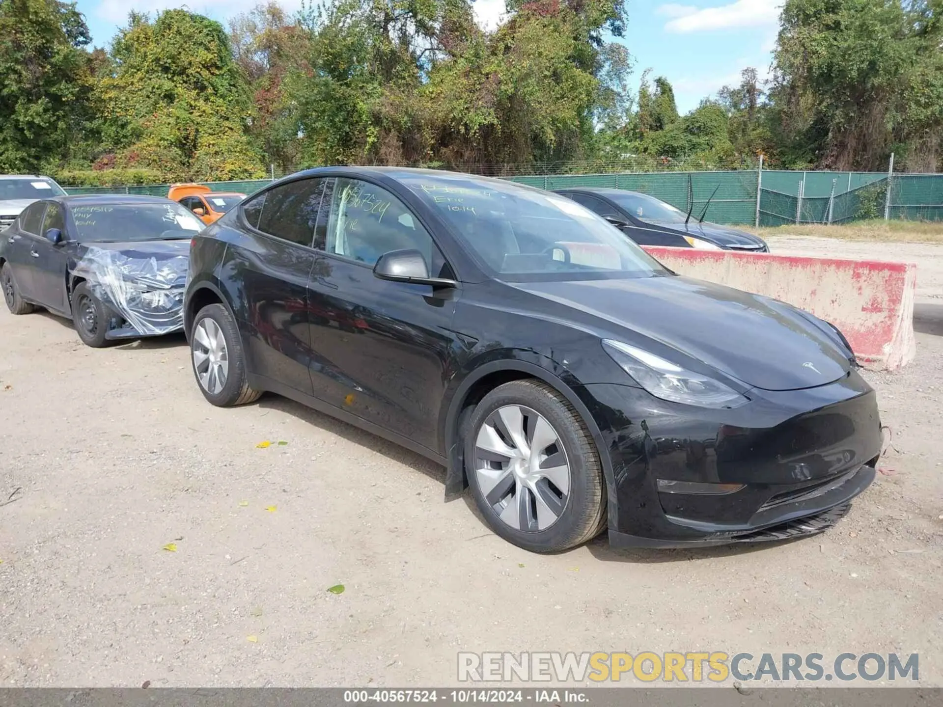1 fotografías del automóvil dañado 7SAYGDEE7RA235097 TESLA MODEL Y 2024