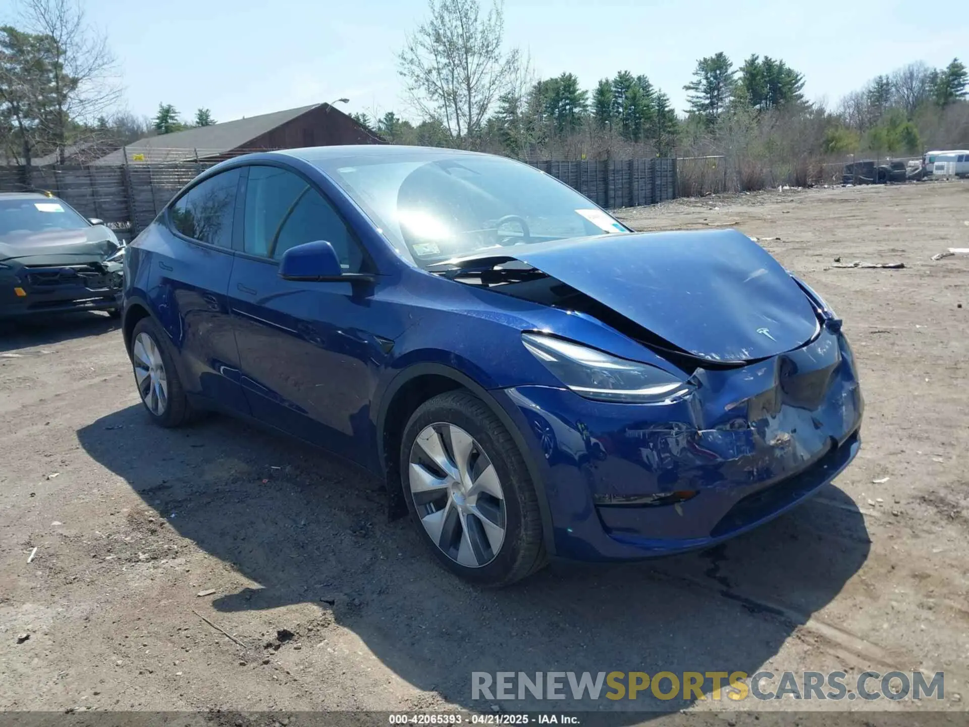 1 fotografías del automóvil dañado 7SAYGDEE7RA240977 TESLA MODEL Y 2024