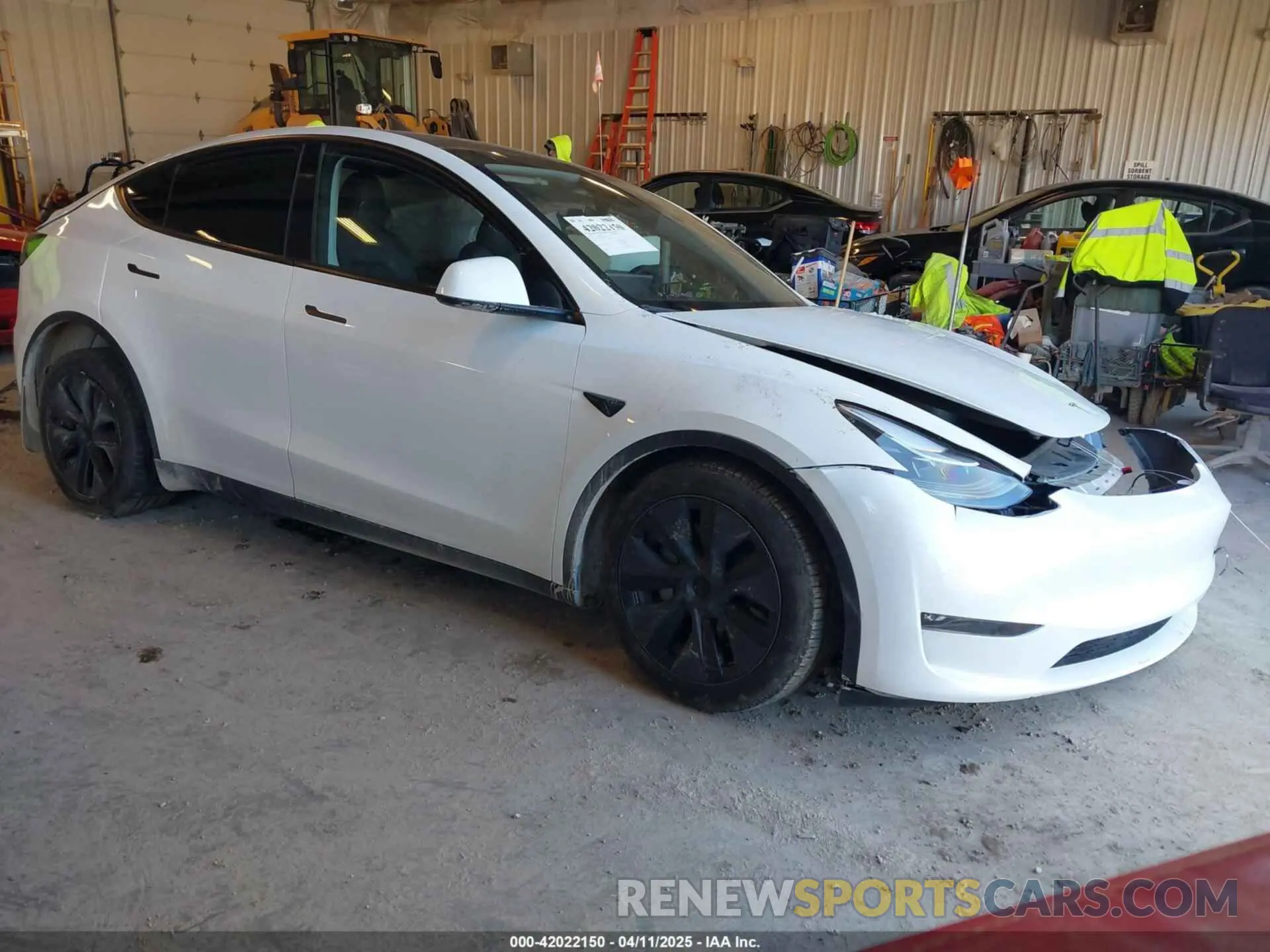 1 fotografías del automóvil dañado 7SAYGDEE7RA294649 TESLA MODEL Y 2024