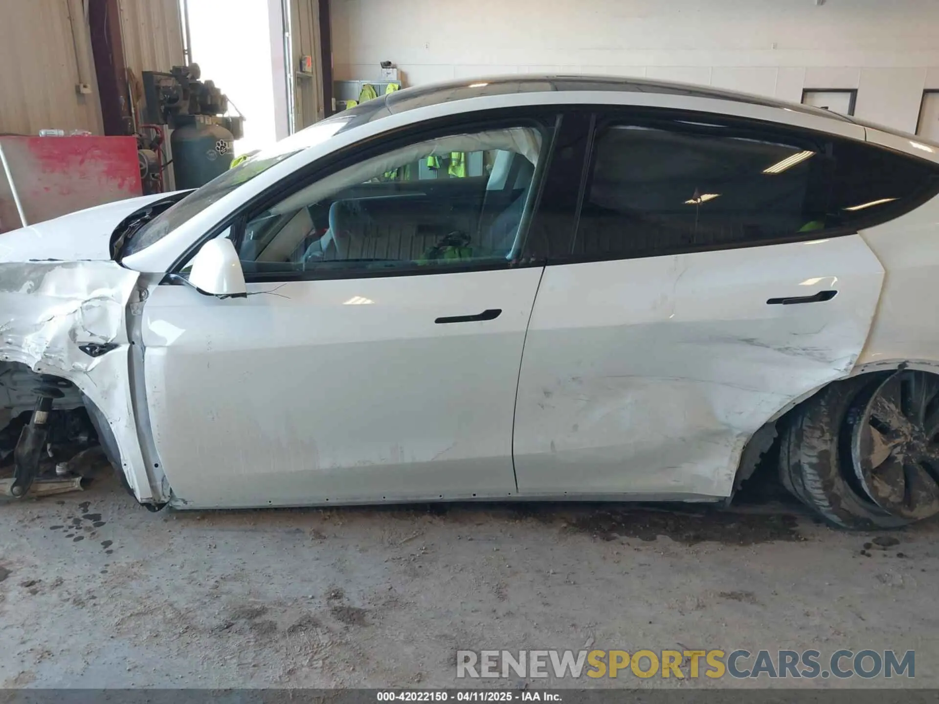14 fotografías del automóvil dañado 7SAYGDEE7RA294649 TESLA MODEL Y 2024