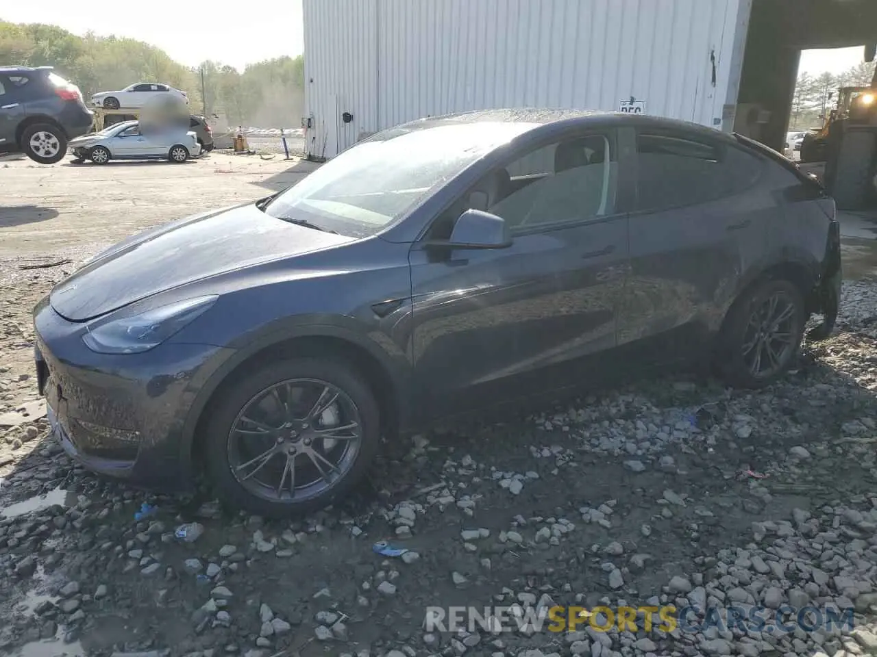 1 fotografías del automóvil dañado 7SAYGDEE7RA307013 TESLA MODEL Y 2024