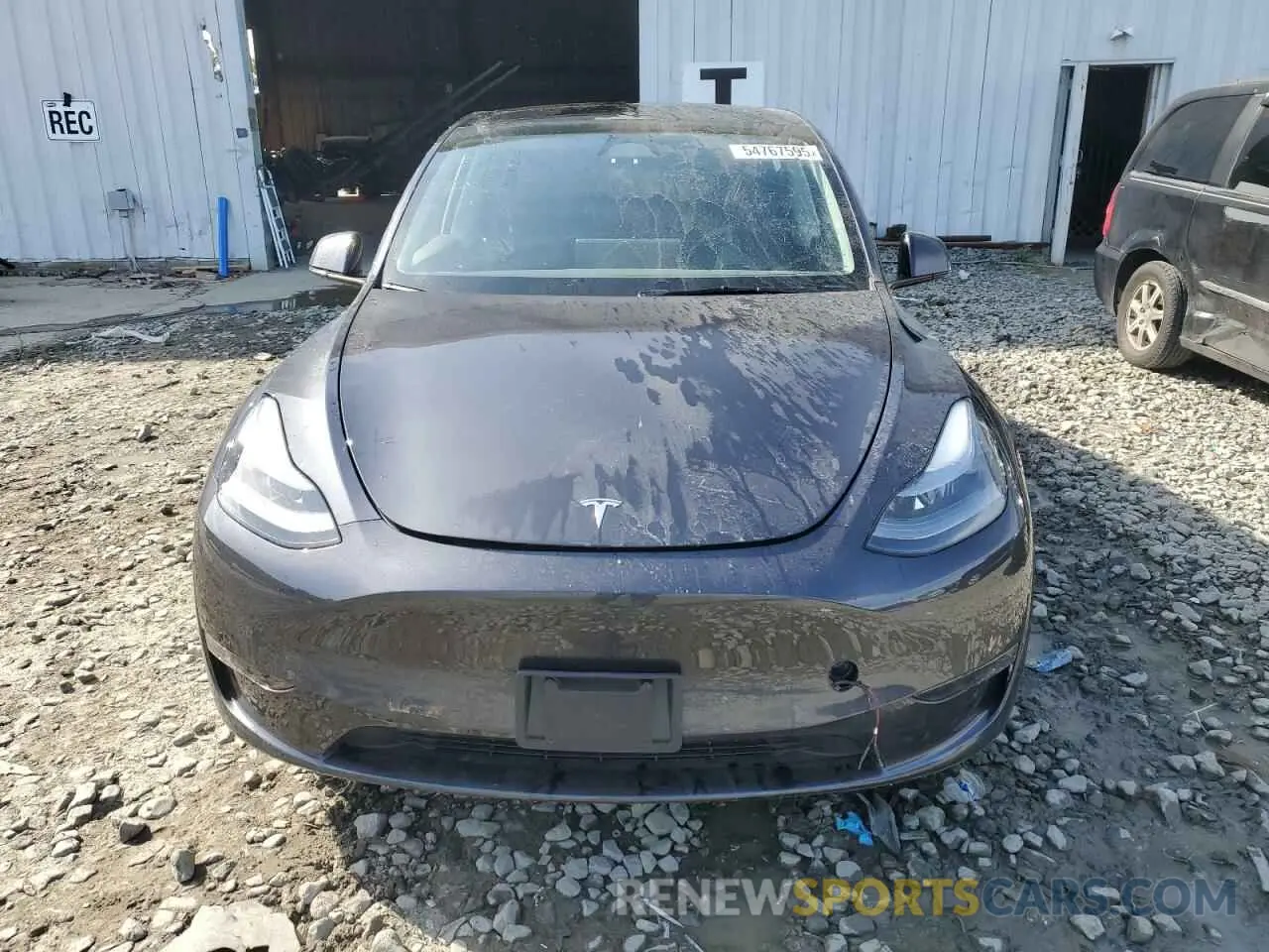 5 fotografías del automóvil dañado 7SAYGDEE7RA307013 TESLA MODEL Y 2024