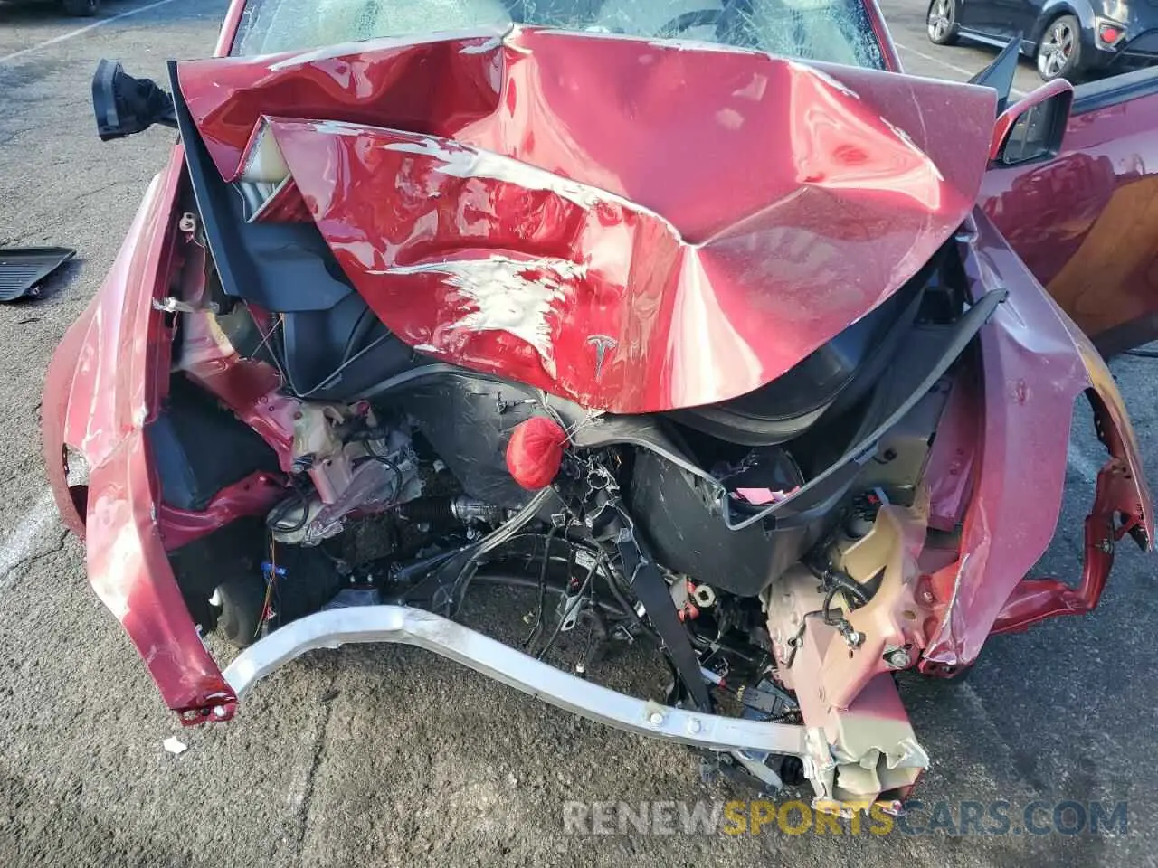 13 fotografías del automóvil dañado 7SAYGDEE7RF009984 TESLA MODEL Y 2024