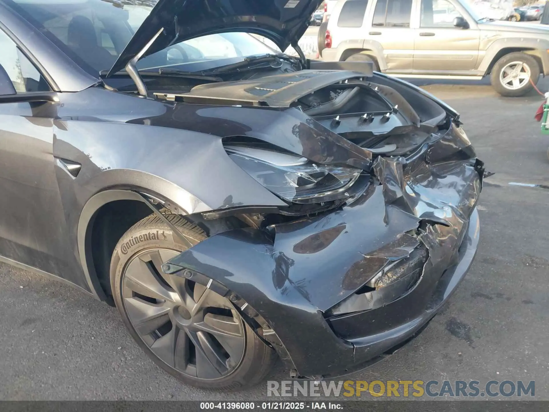 20 fotografías del automóvil dañado 7SAYGDEE7RF120759 TESLA MODEL Y 2024