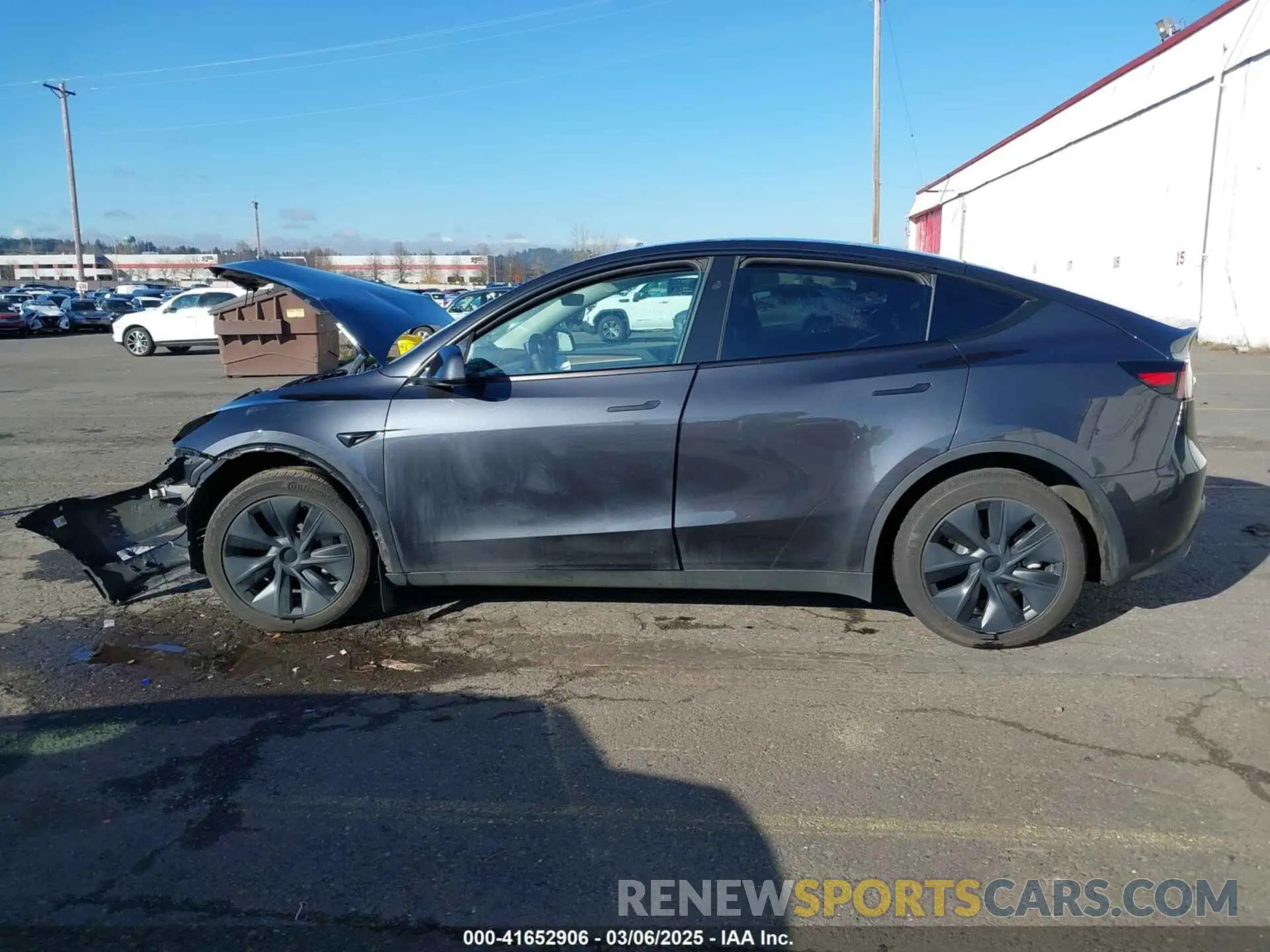 14 fotografías del automóvil dañado 7SAYGDEE7RF192920 TESLA MODEL Y 2024