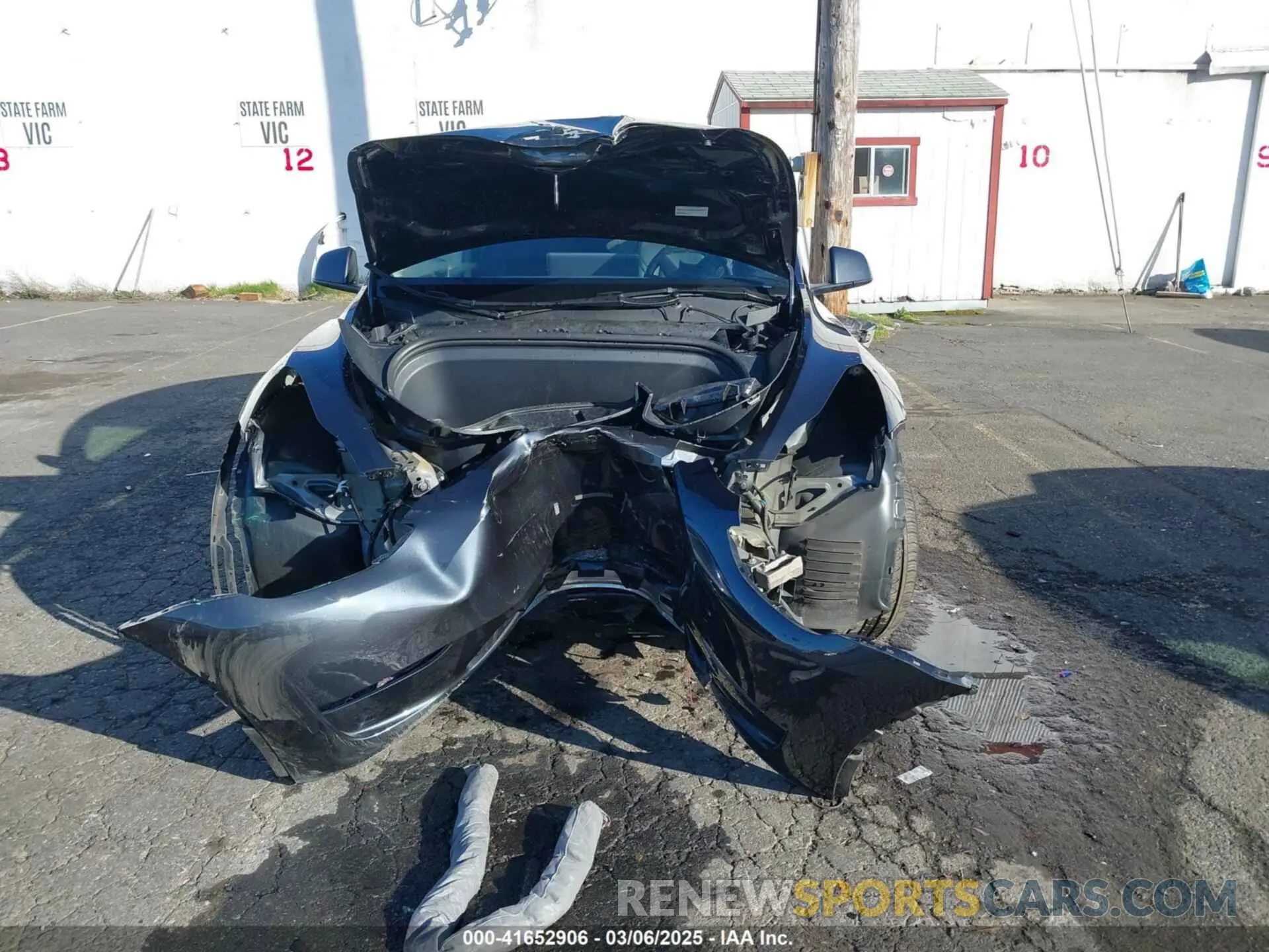 6 fotografías del automóvil dañado 7SAYGDEE7RF192920 TESLA MODEL Y 2024