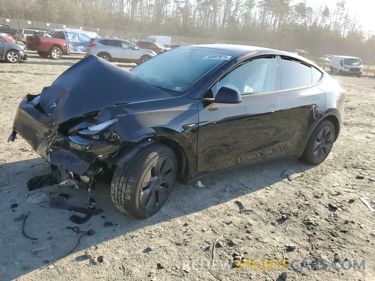 1 fotografías del automóvil dañado 7SAYGDEE7RF200983 TESLA MODEL Y 2024