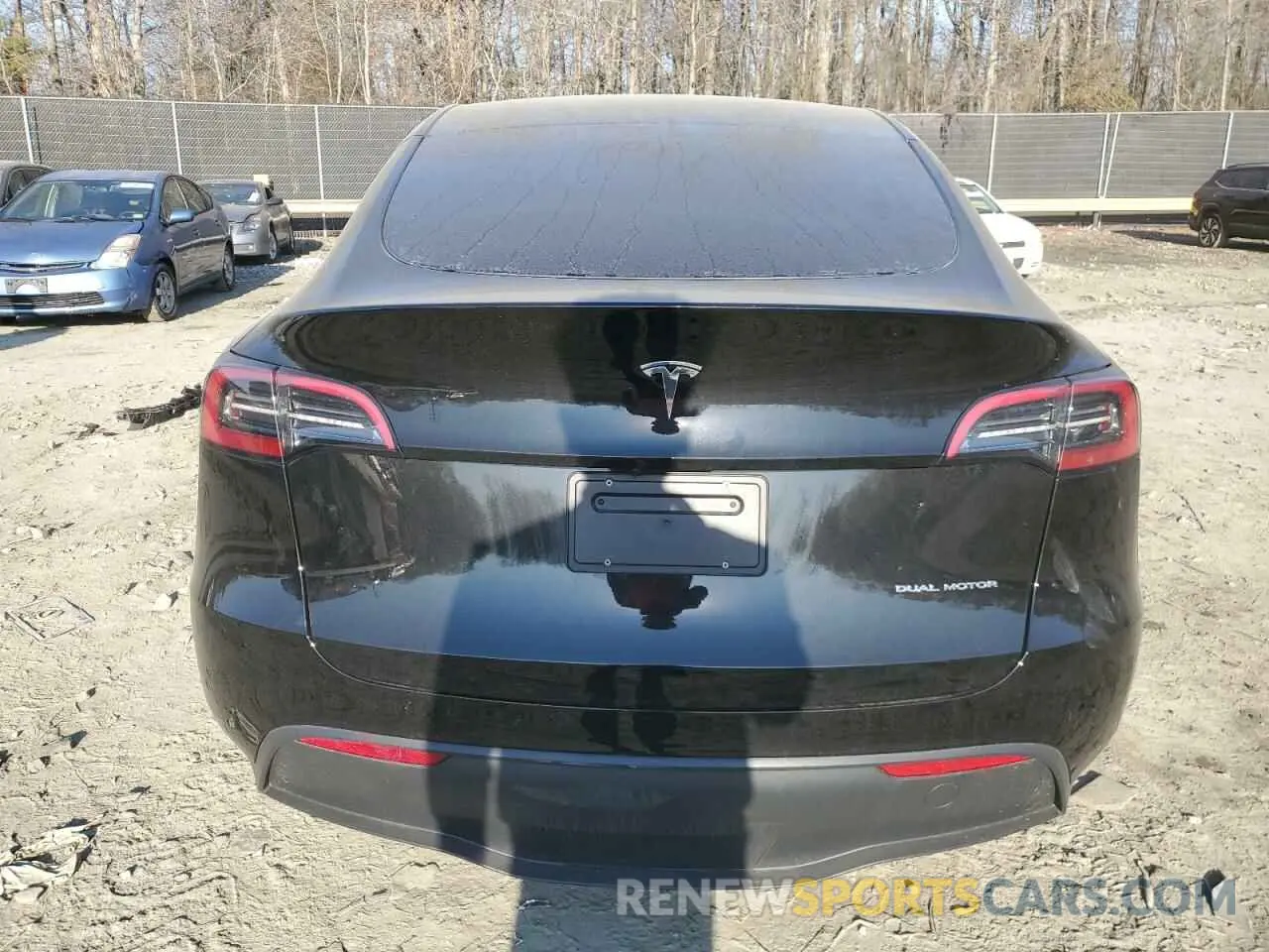 6 fotografías del automóvil dañado 7SAYGDEE7RF200983 TESLA MODEL Y 2024