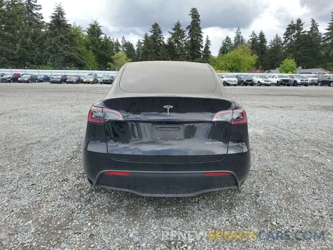 6 fotografías del automóvil dañado 7SAYGDEE7RF985344 TESLA MODEL Y 2024