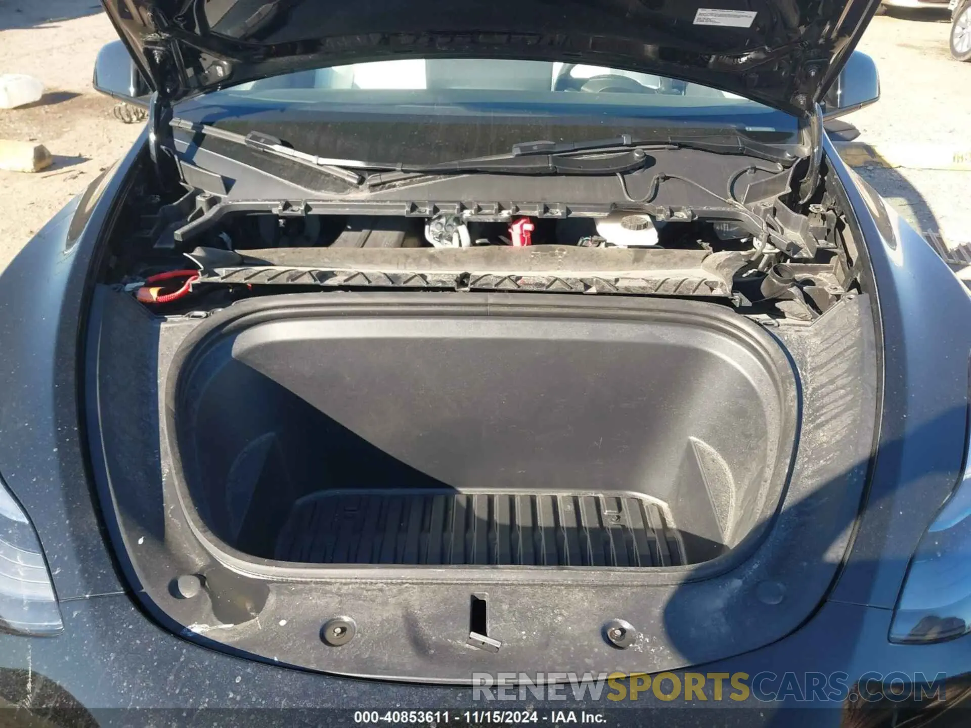 10 fotografías del automóvil dañado 7SAYGDEE8RA222844 TESLA MODEL Y 2024