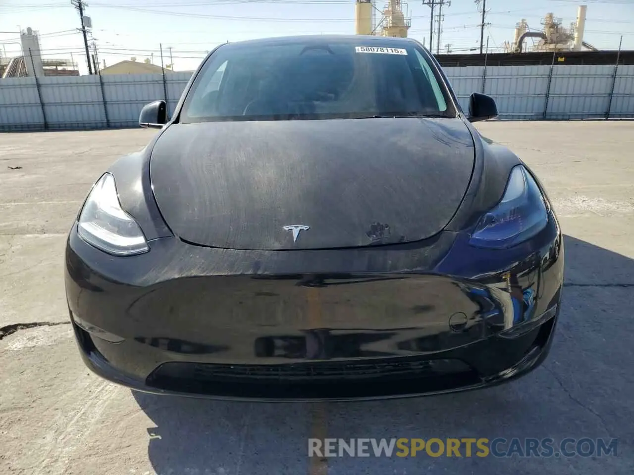 5 fotografías del automóvil dañado 7SAYGDEE8RA231933 TESLA MODEL Y 2024