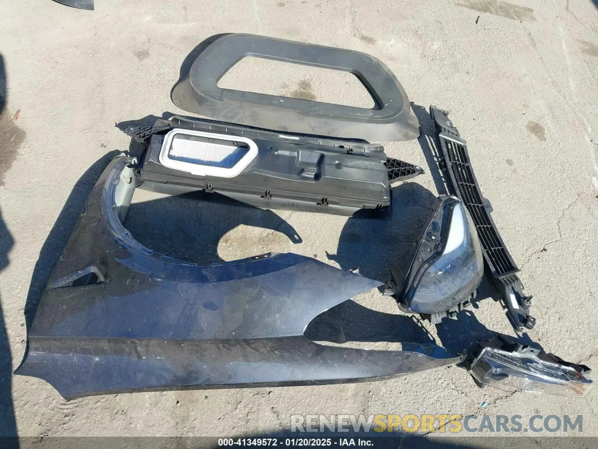 12 fotografías del automóvil dañado 7SAYGDEE8RA238834 TESLA MODEL Y 2024