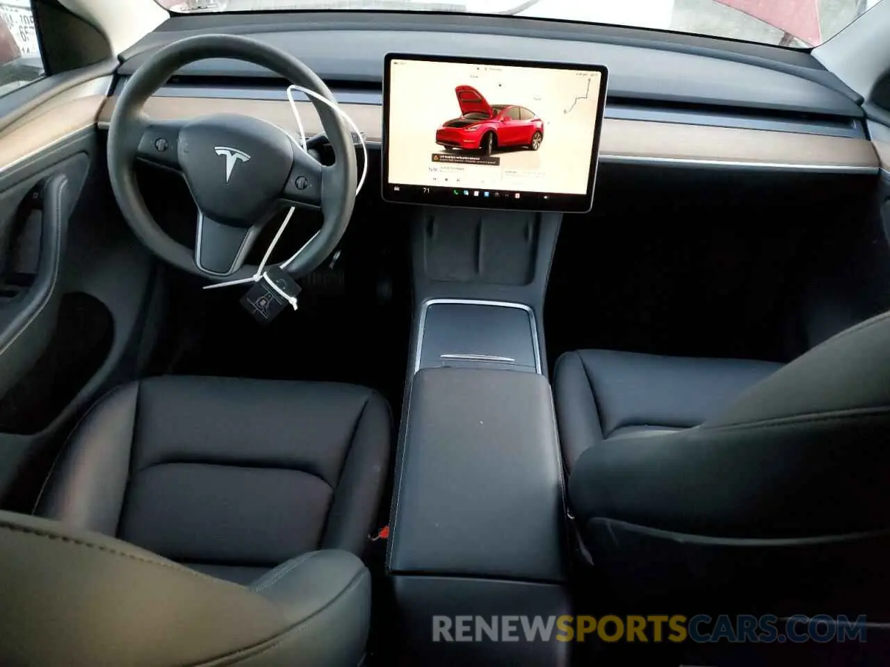8 fotografías del automóvil dañado 7SAYGDEE8RA243161 TESLA MODEL Y 2024