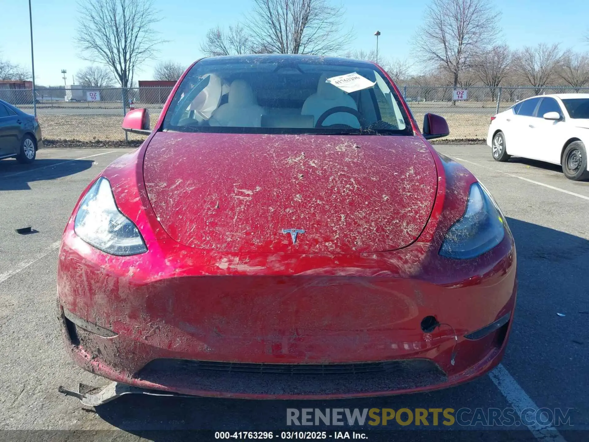11 fotografías del automóvil dañado 7SAYGDEE8RA259585 TESLA MODEL Y 2024