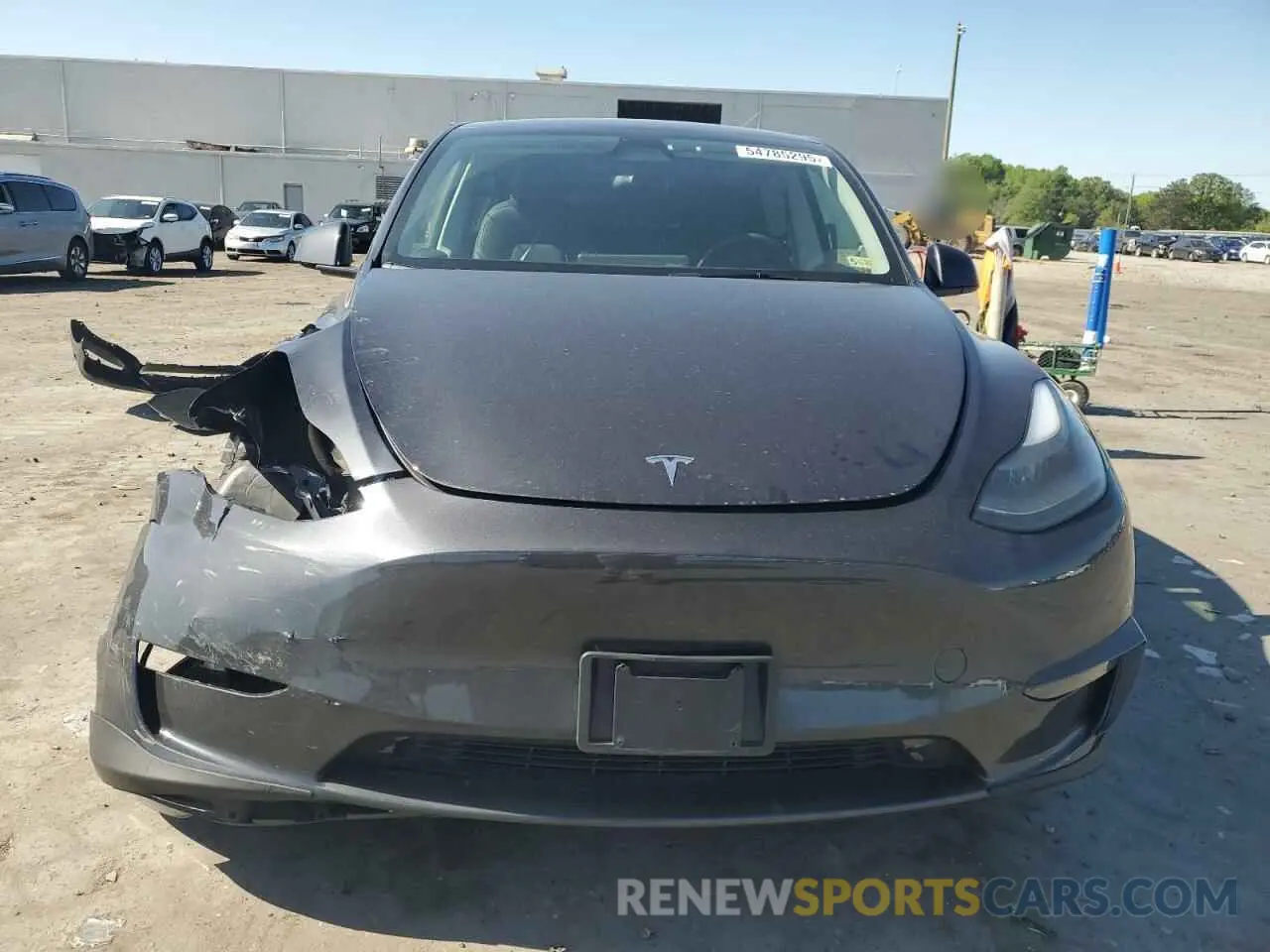 5 fotografías del automóvil dañado 7SAYGDEE8RA276936 TESLA MODEL Y 2024