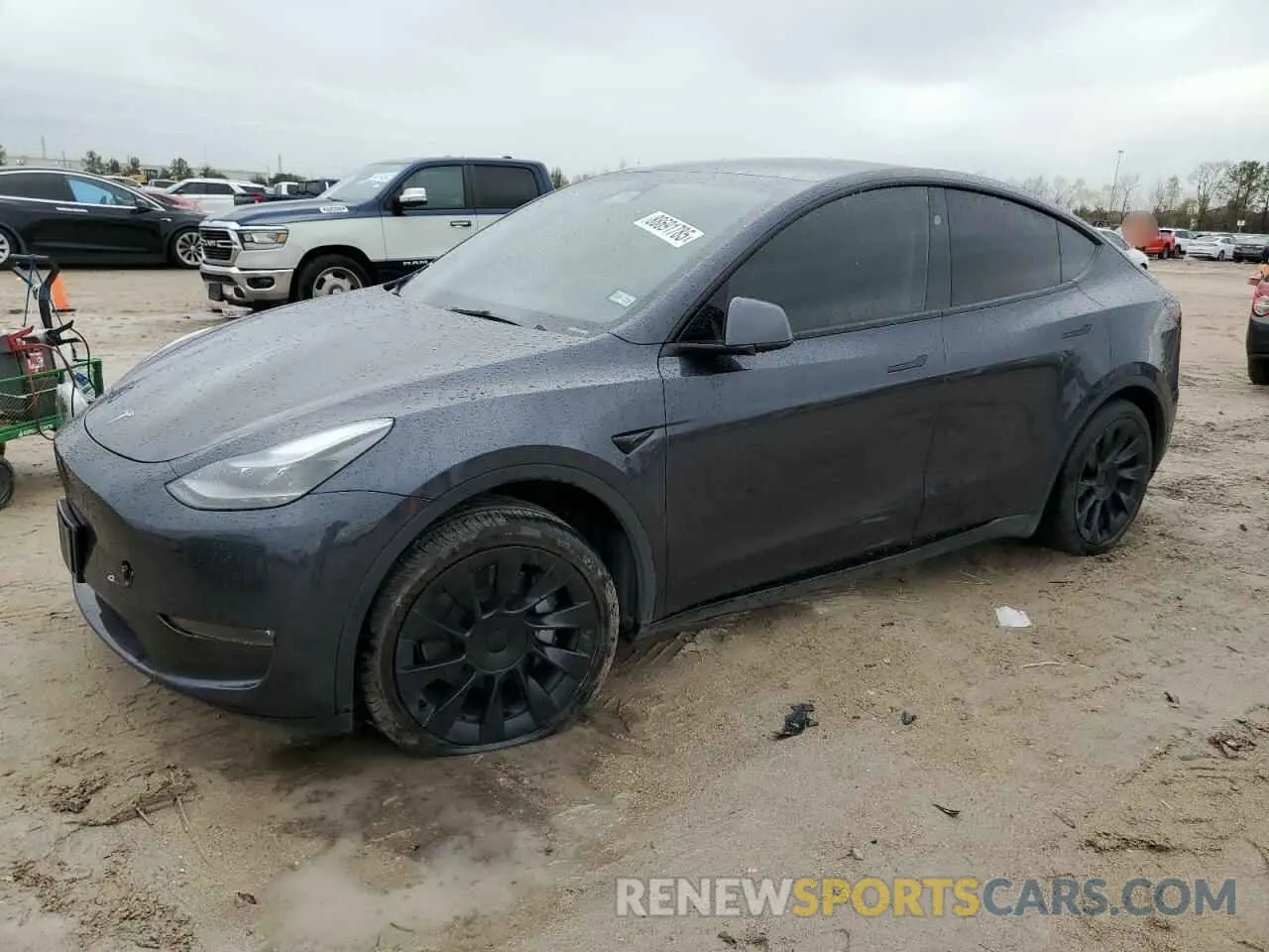 1 fotografías del automóvil dañado 7SAYGDEE8RA280887 TESLA MODEL Y 2024