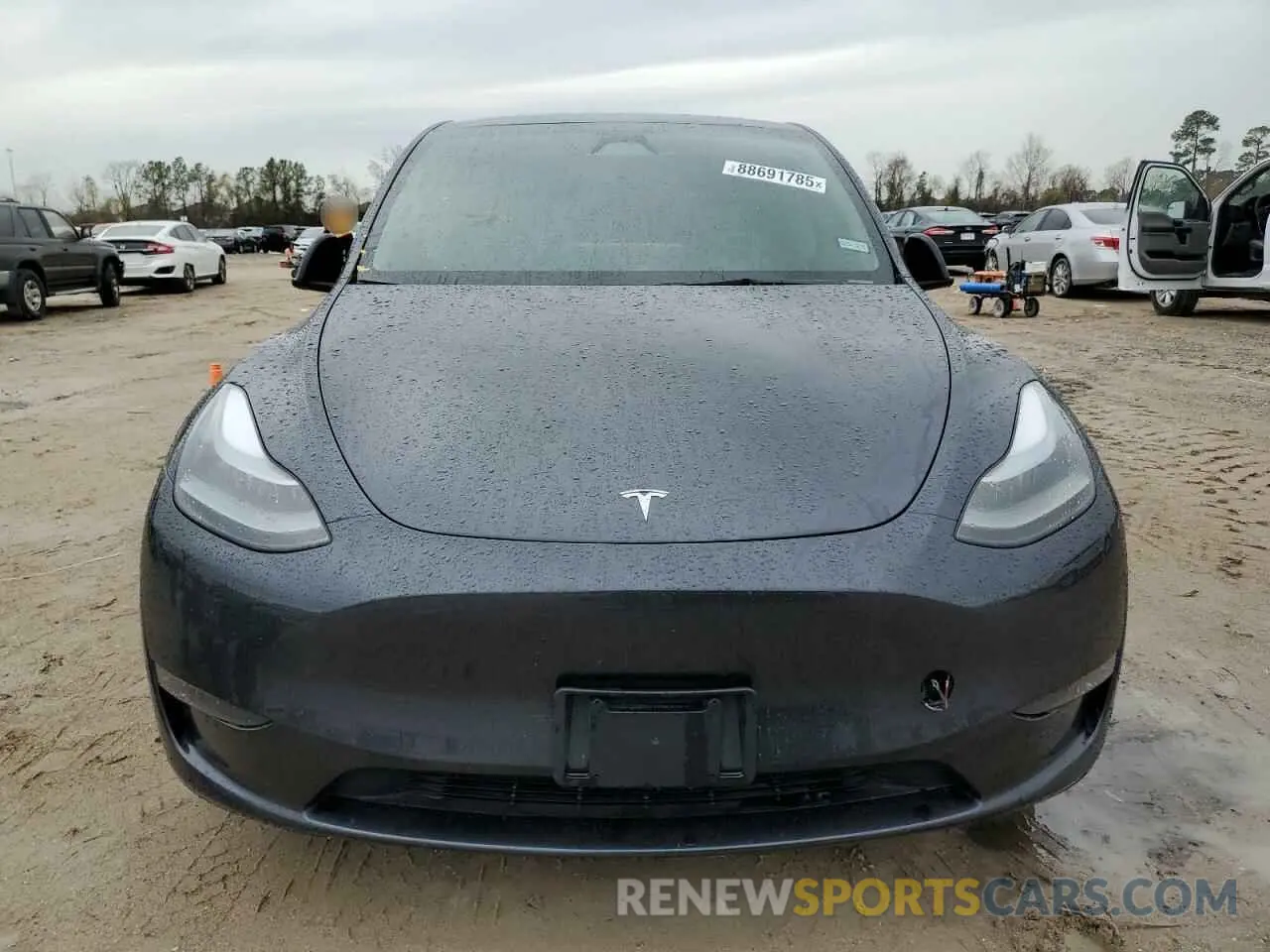 5 fotografías del automóvil dañado 7SAYGDEE8RA280887 TESLA MODEL Y 2024
