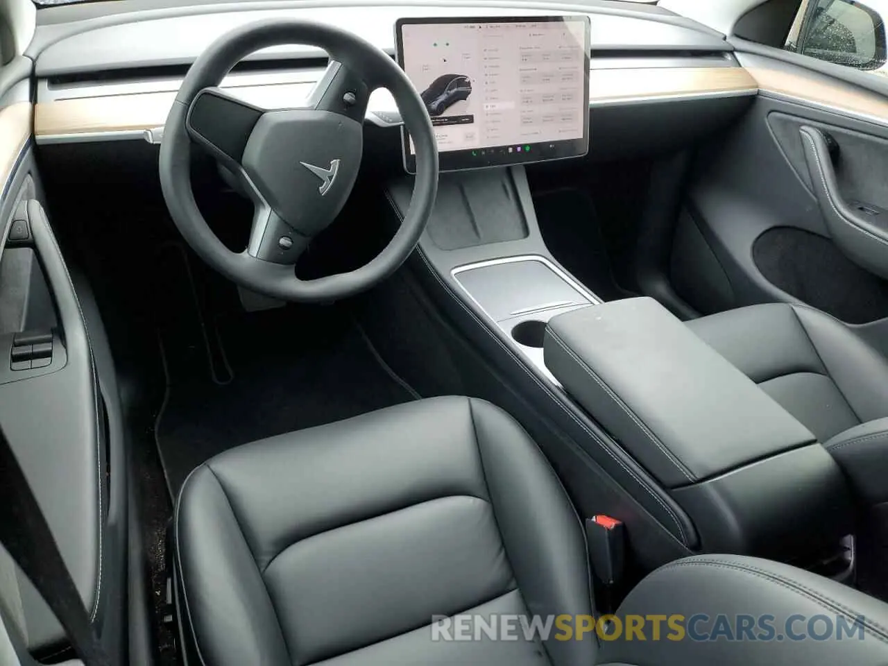 8 fotografías del automóvil dañado 7SAYGDEE8RA280887 TESLA MODEL Y 2024