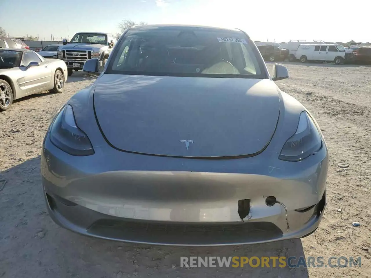 5 fotografías del automóvil dañado 7SAYGDEE8RA291162 TESLA MODEL Y 2024