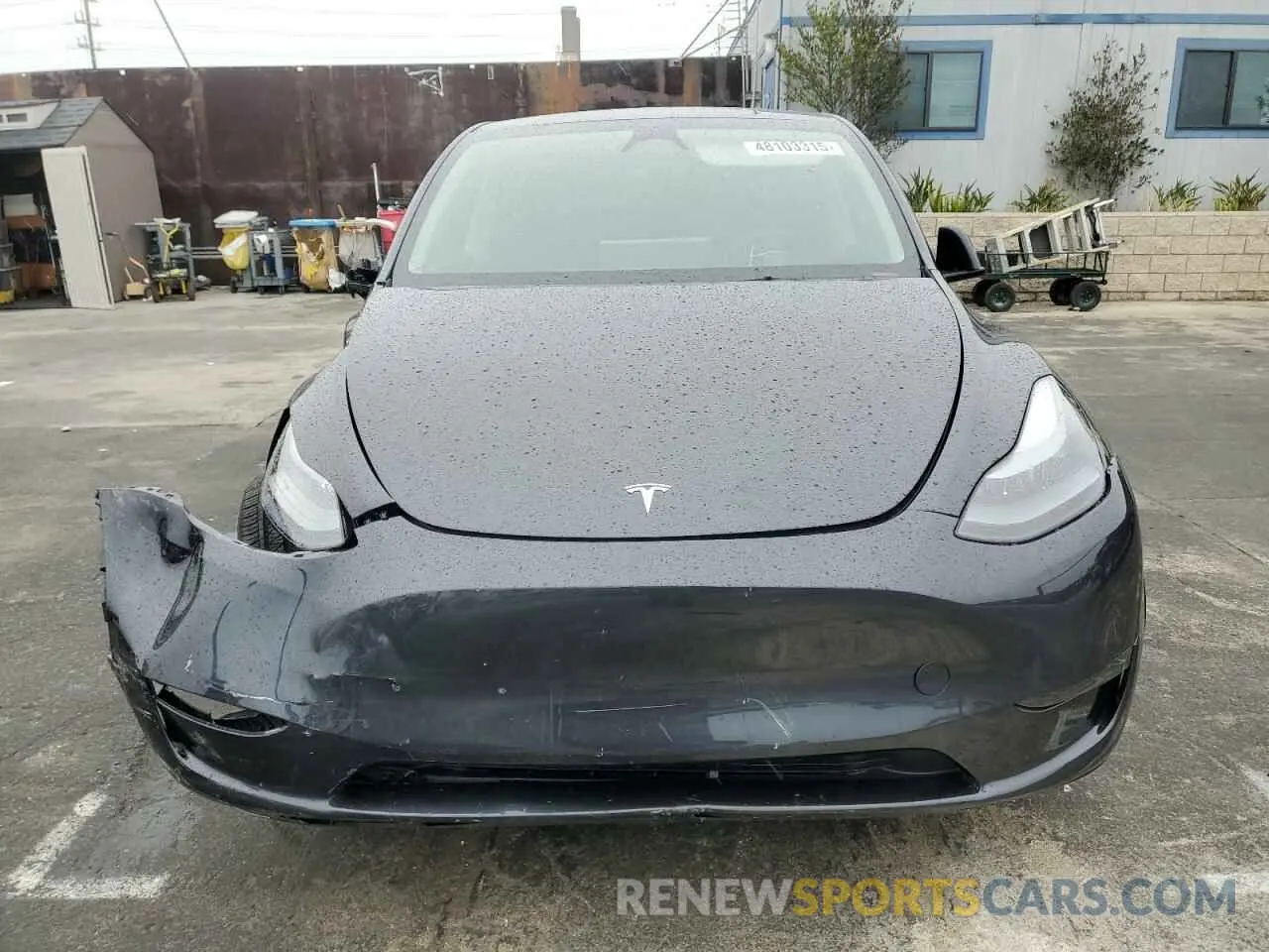 5 fotografías del automóvil dañado 7SAYGDEE8RF077193 TESLA MODEL Y 2024