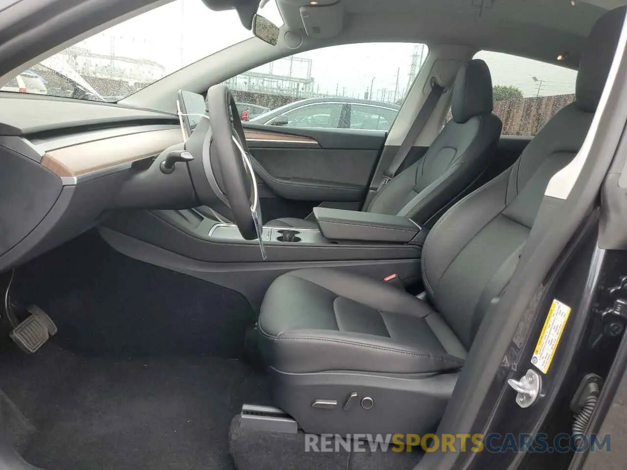 7 fotografías del automóvil dañado 7SAYGDEE8RF077193 TESLA MODEL Y 2024