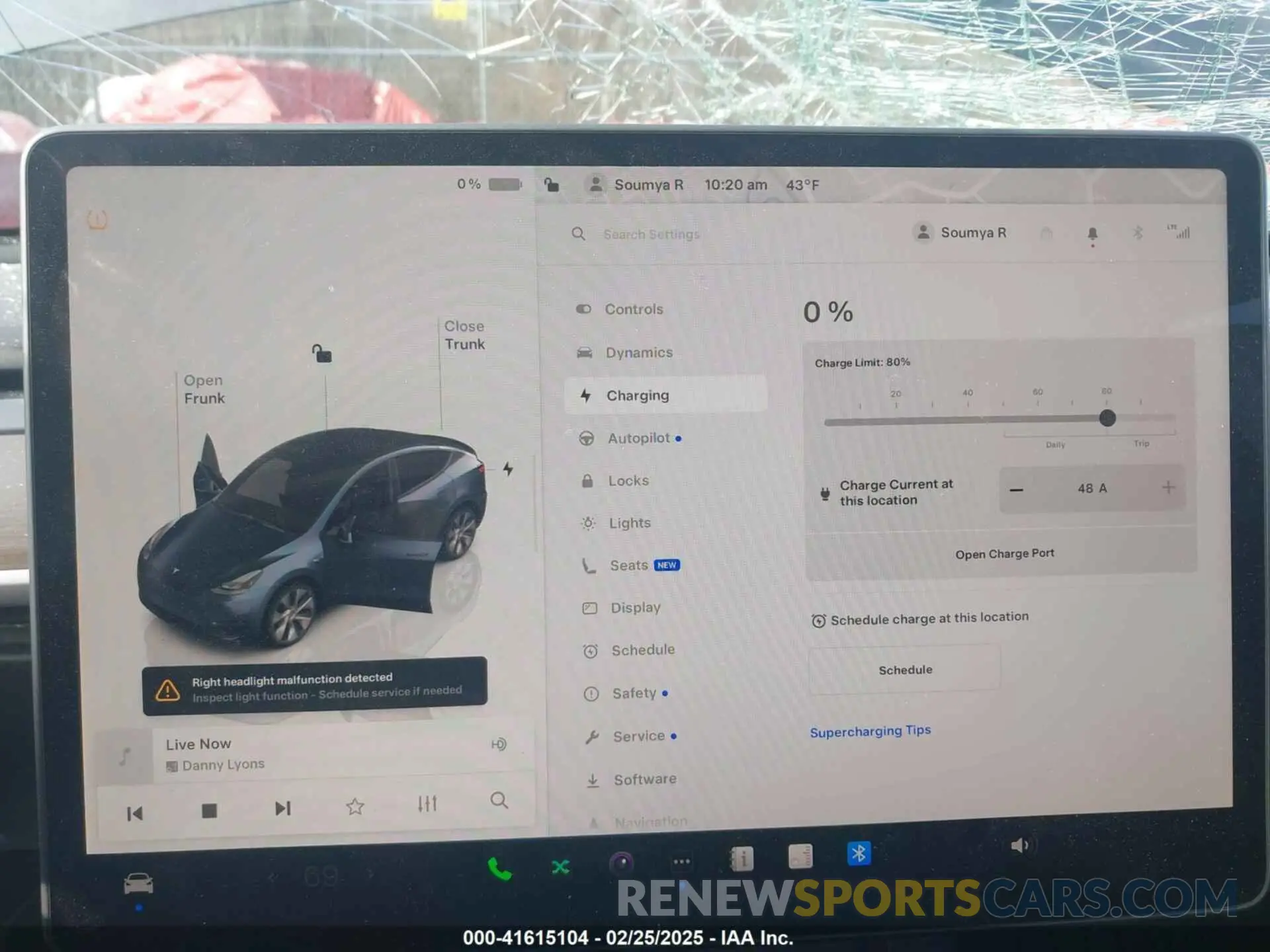 17 fotografías del automóvil dañado 7SAYGDEE8RF084936 TESLA MODEL Y 2024