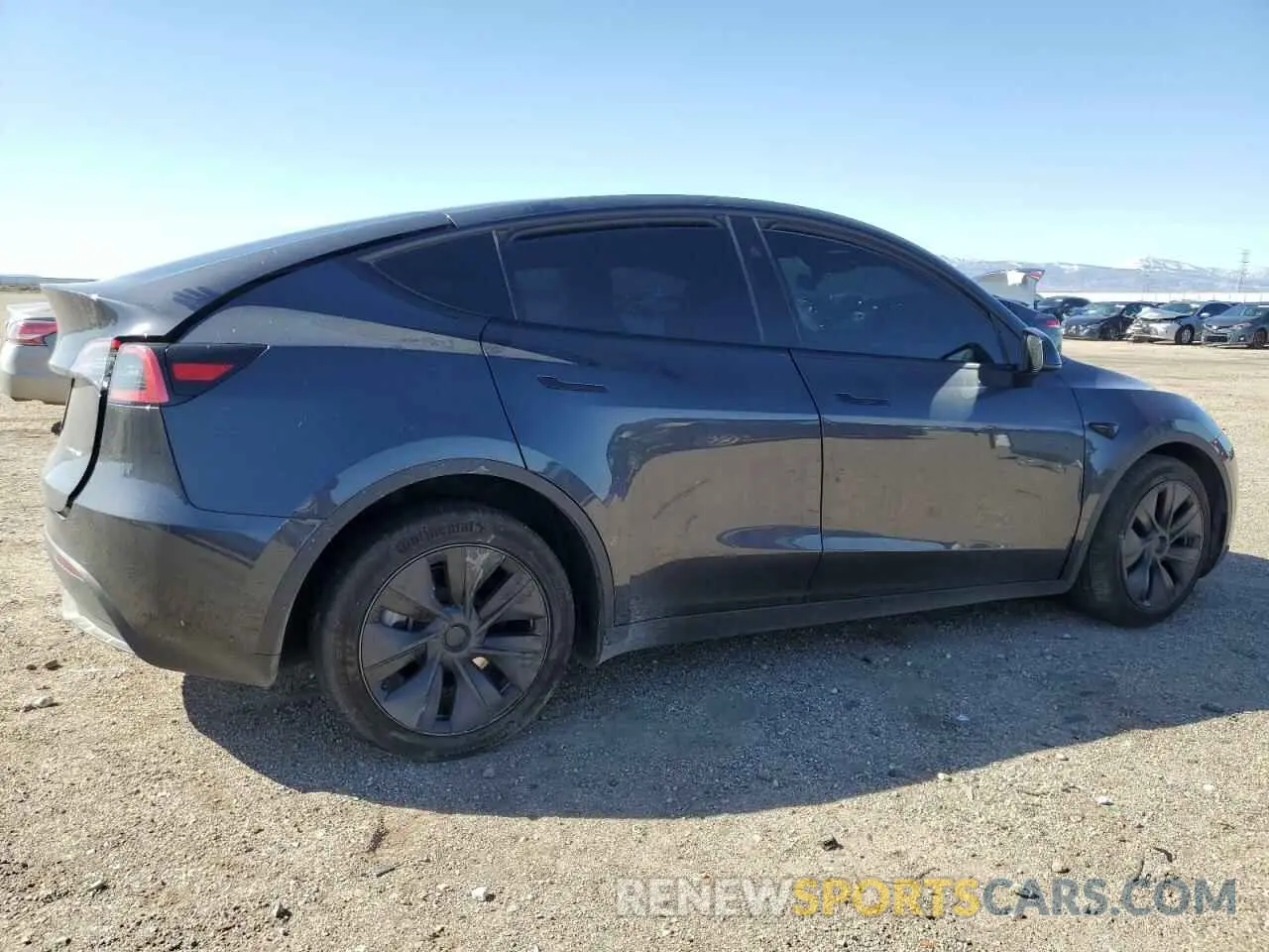 3 fotografías del automóvil dañado 7SAYGDEE8RF119975 TESLA MODEL Y 2024