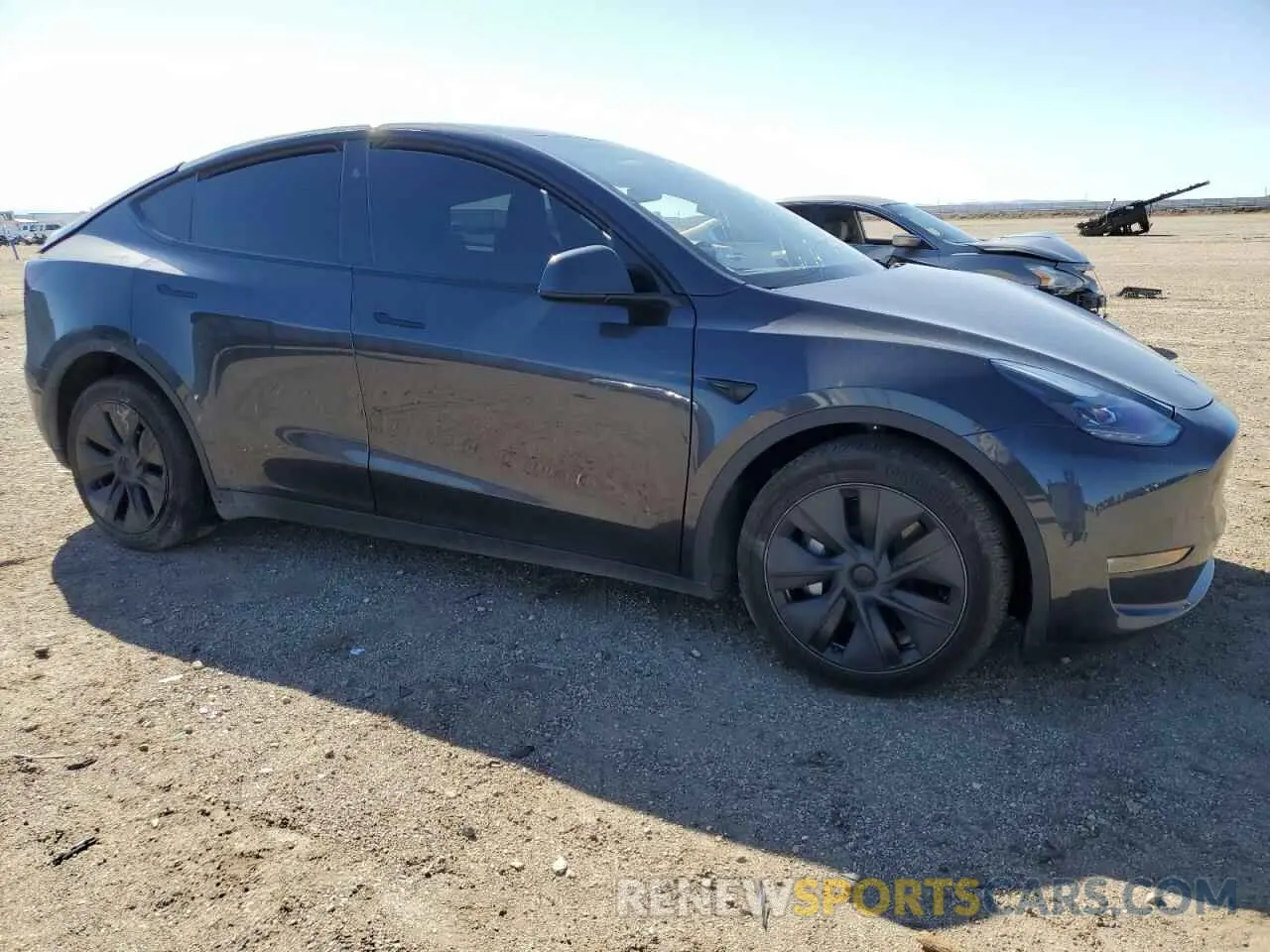 4 fotografías del automóvil dañado 7SAYGDEE8RF119975 TESLA MODEL Y 2024