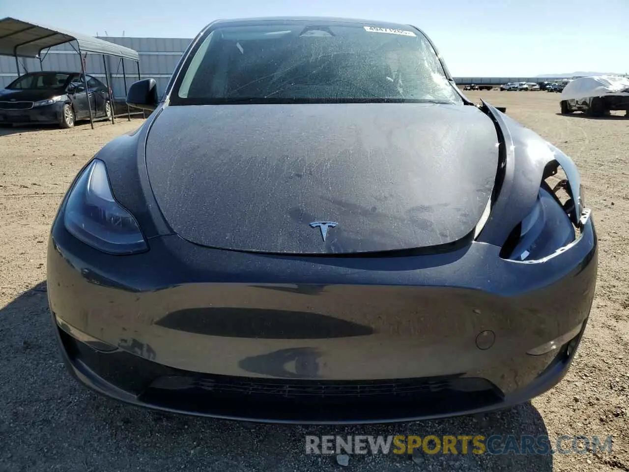 5 fotografías del automóvil dañado 7SAYGDEE8RF119975 TESLA MODEL Y 2024