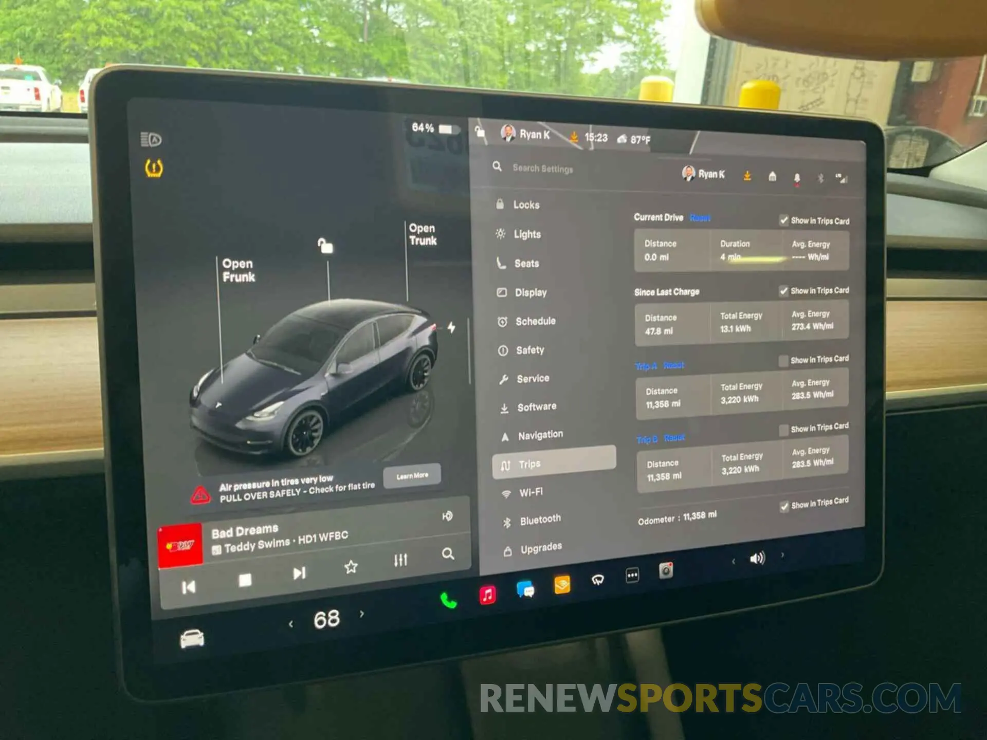 23 fotografías del automóvil dañado 7SAYGDEE8RF986468 TESLA MODEL Y 2024
