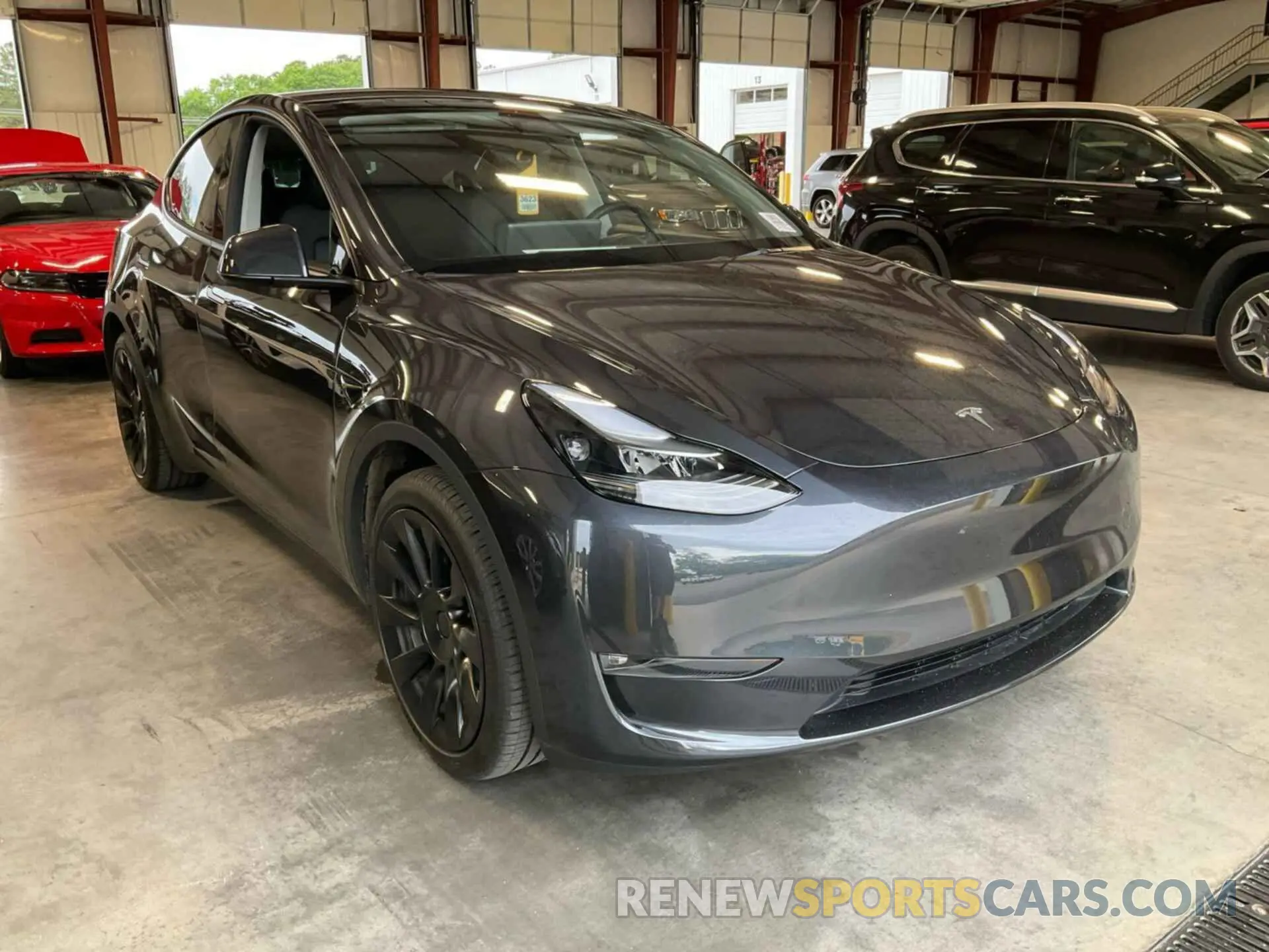3 fotografías del automóvil dañado 7SAYGDEE8RF986468 TESLA MODEL Y 2024