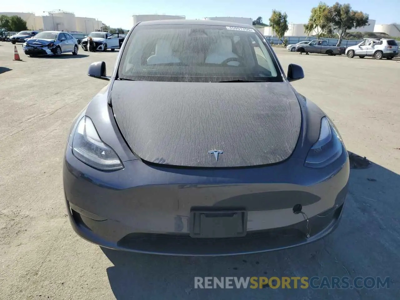 5 fotografías del automóvil dañado 7SAYGDEE9RA215563 TESLA MODEL Y 2024