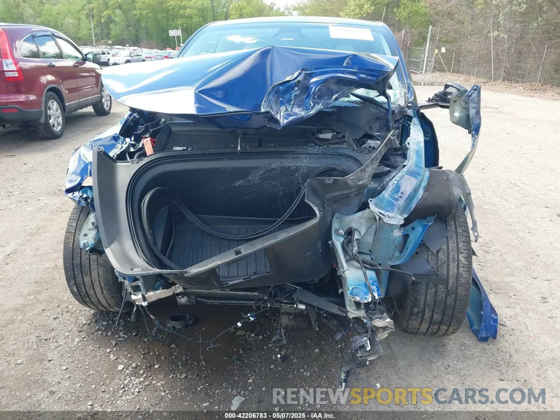 6 fotografías del automóvil dañado 7SAYGDEE9RA219631 TESLA MODEL Y 2024